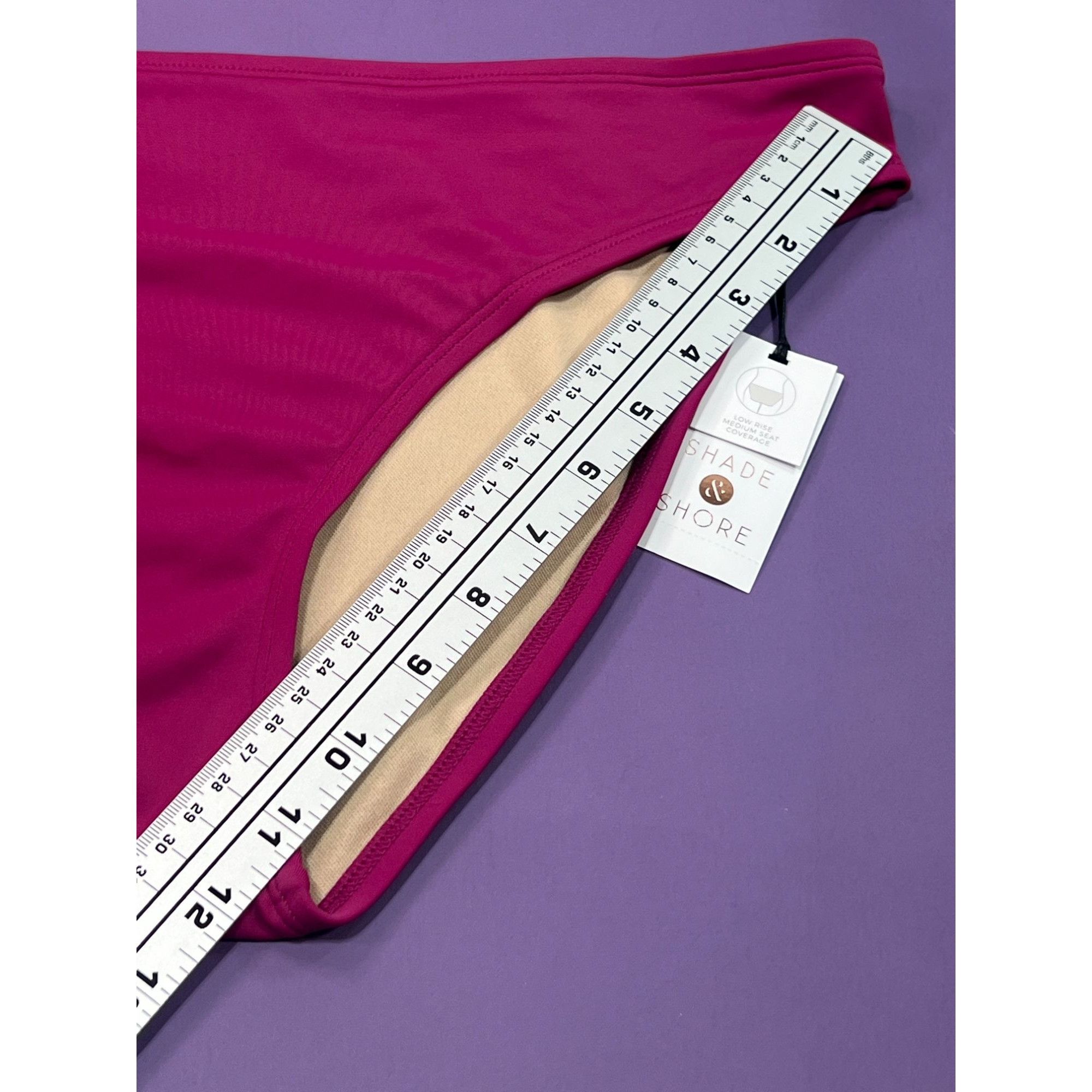 Other Shade & Shore - Women's Low-Rise Medium Coverage Hipster Bik Size ONE SIZE - 7 Thumbnail