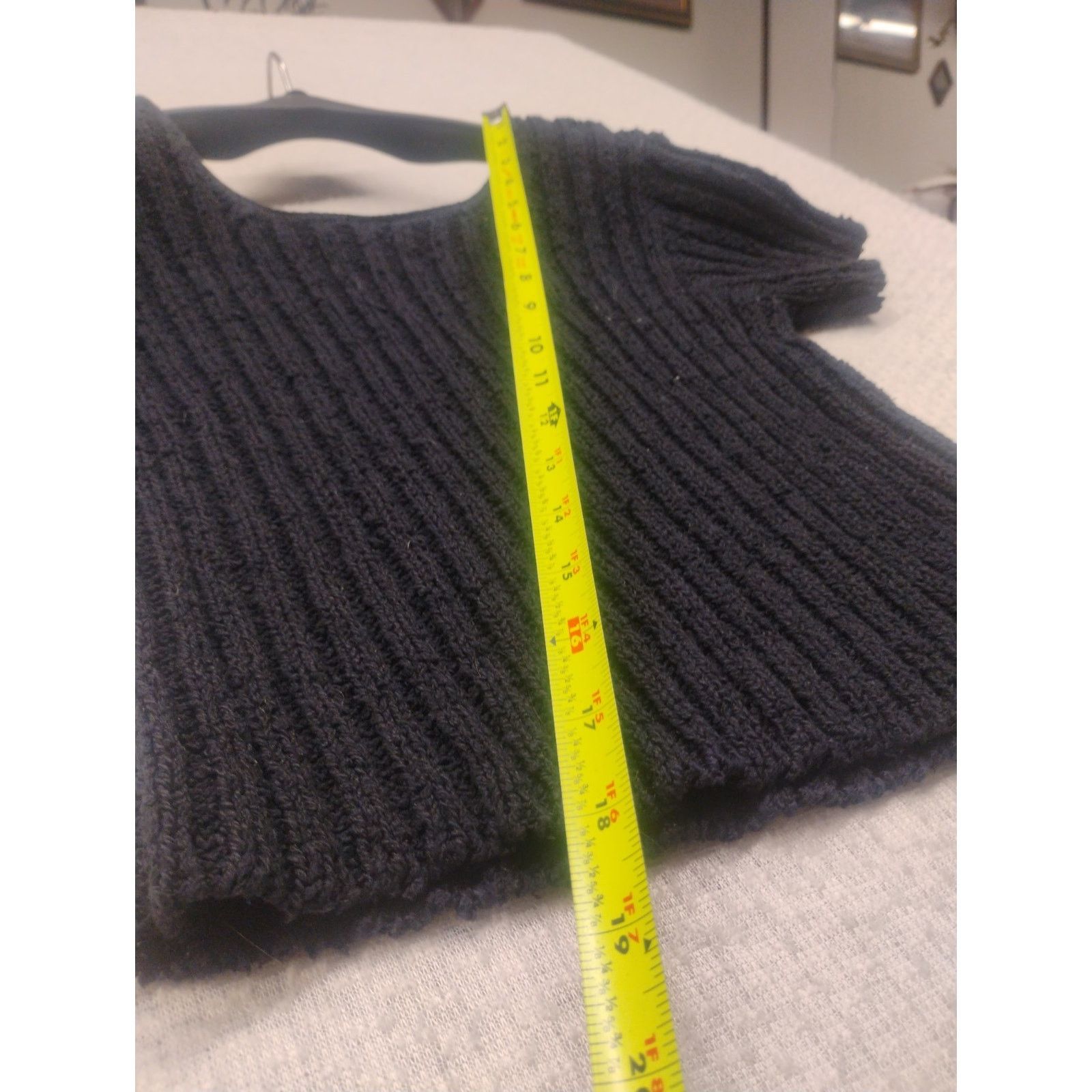 Other Absolutely By Creative Cotton Black Ribbed Knit XS Sweater Size XS / US 0-2 / IT 36-38 - 6 Thumbnail