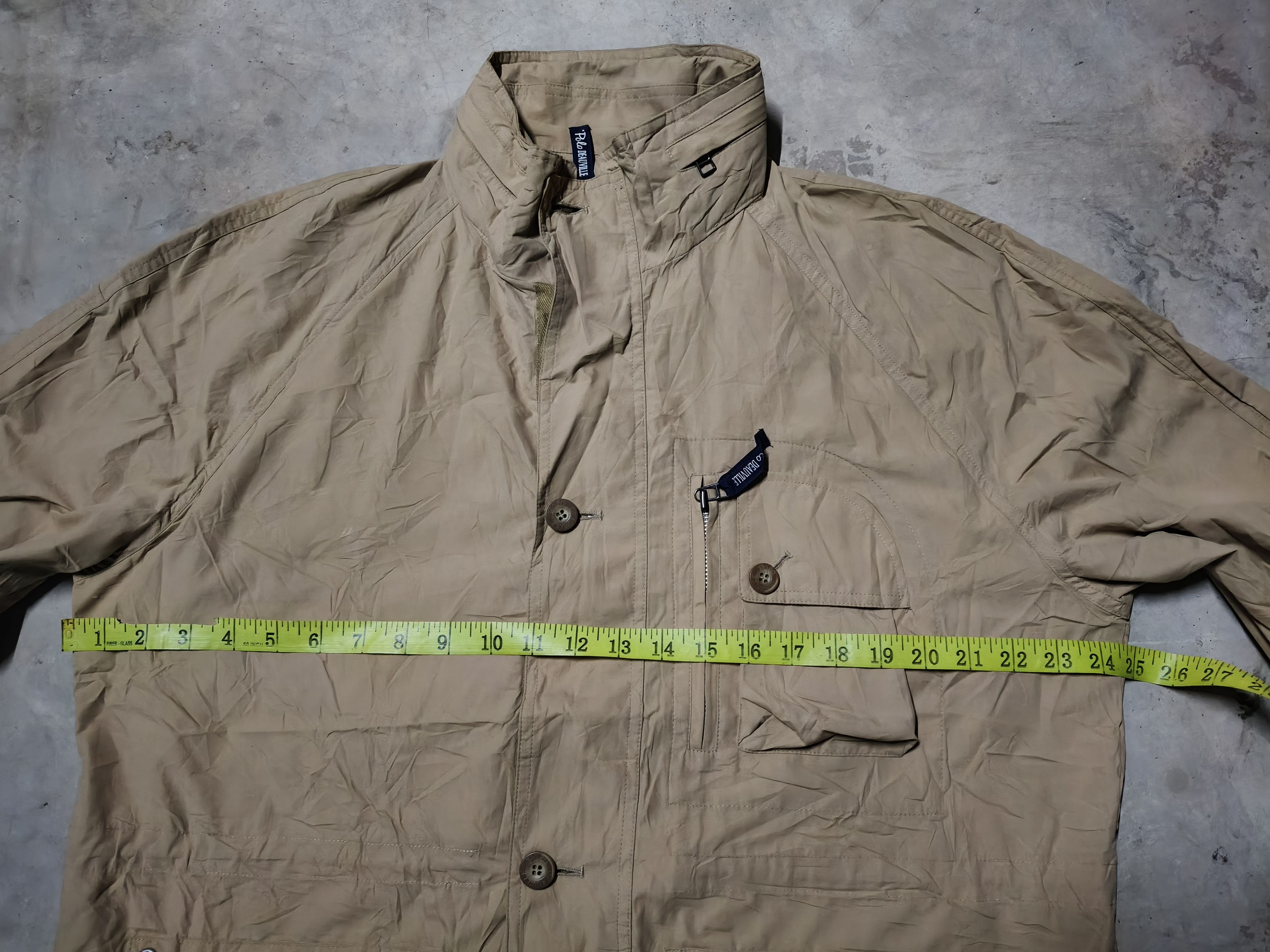 Japanese Brand Polo Deauville Core Style Zipper Jacket Size US M / EU 48-50 / 2 - 11 Thumbnail