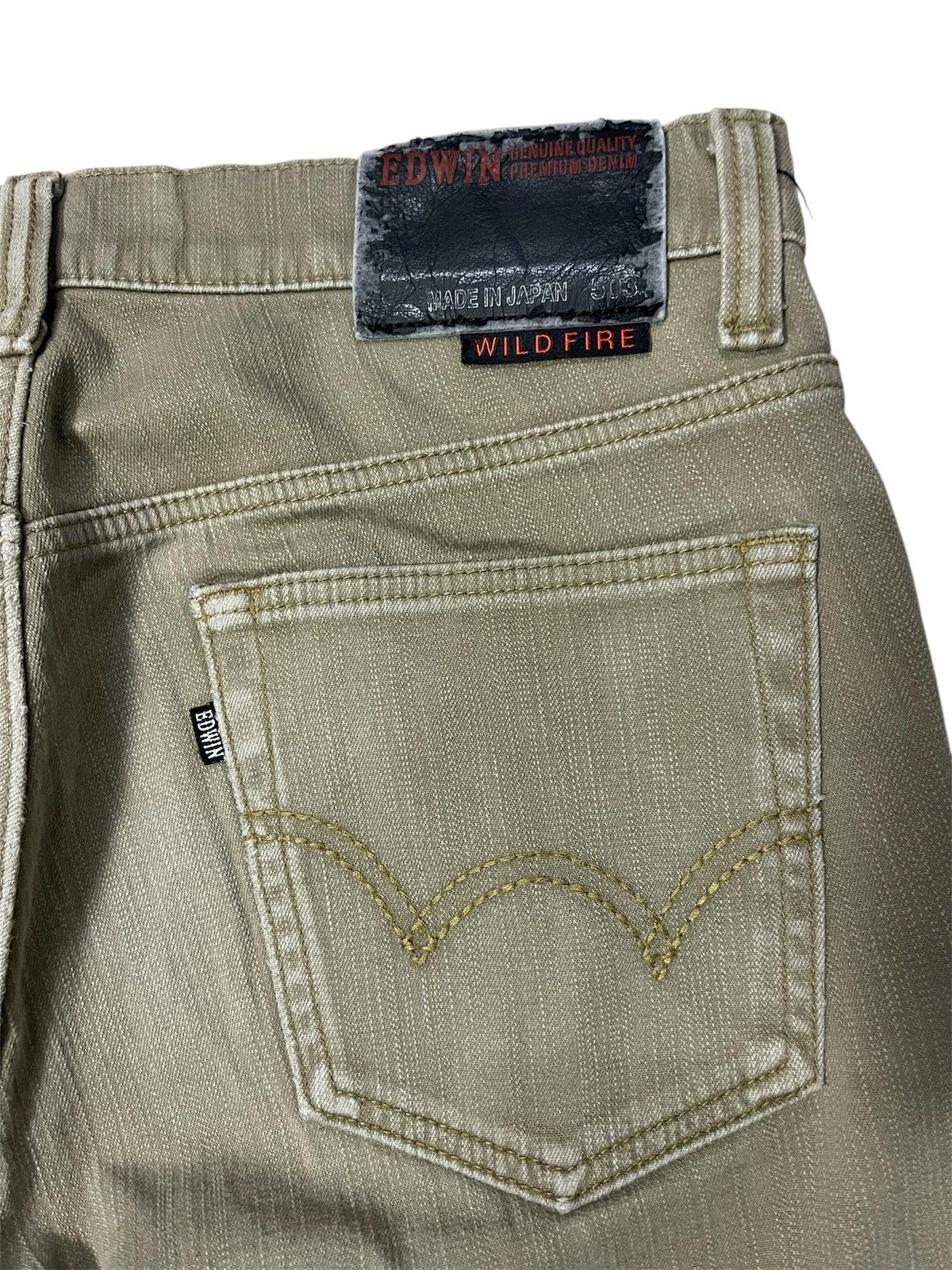 Edwin Vintage EDWIN 503WF Wild Fire Denim Jeans Size US 34 / EU 50 - 10 Thumbnail