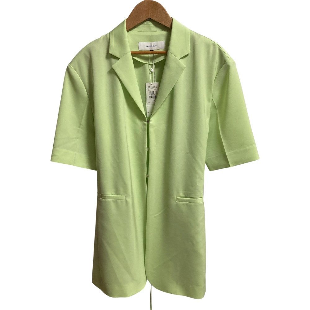 Other Other LE CIEL BLEU Hook Eye Blazer Shirt Short Sleeve Jacket Others Tops DUTY FREE for USA Size ONE SIZE - 1 Thumbnail