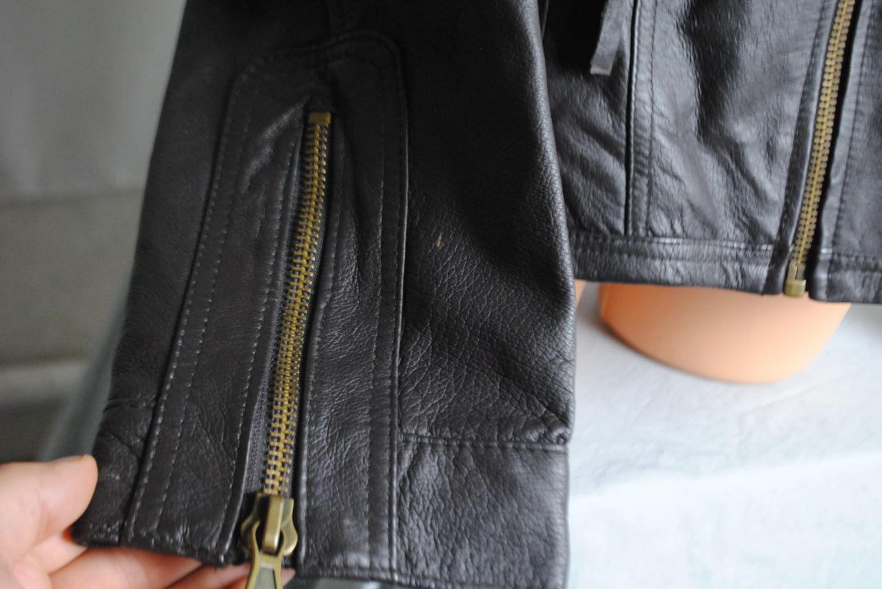 Other Amisu Women’s Leather Jacket Size M / US 6-8 / IT 42-44 - 4 Thumbnail