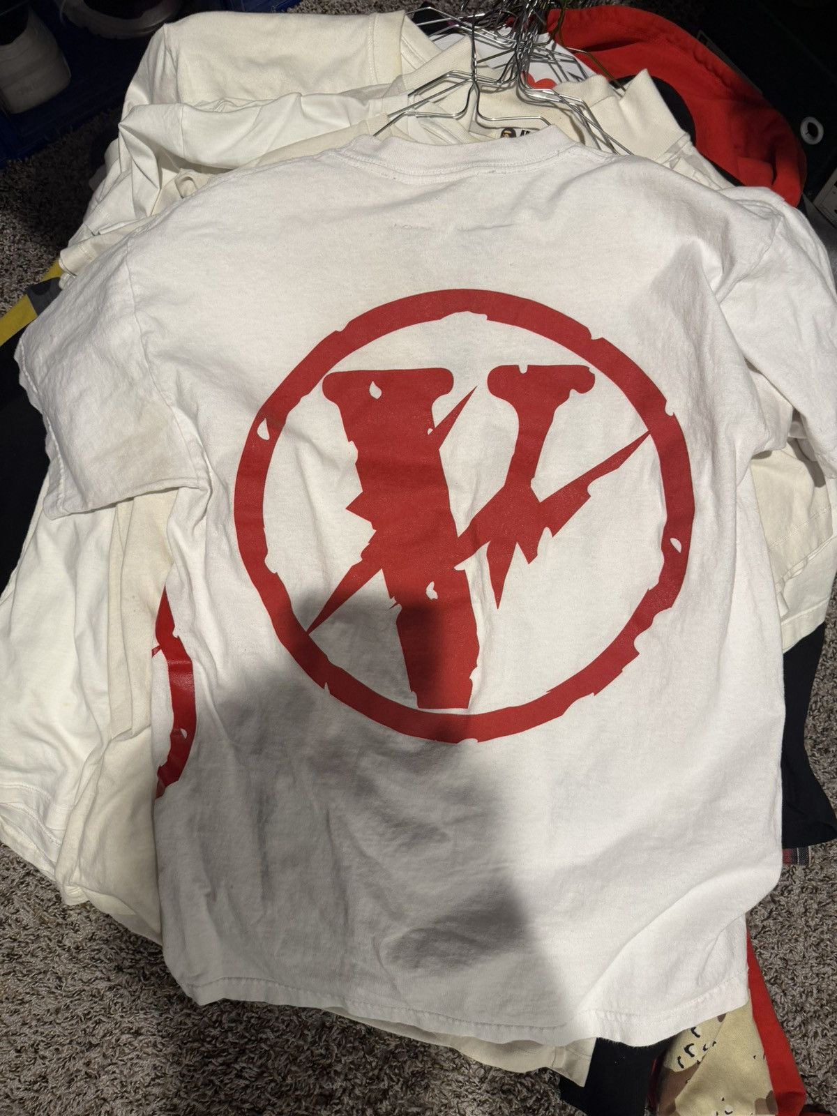 Vlone Vlone Fragment Tee Size US L / EU 52-54 / 3 - 2 Thumbnail