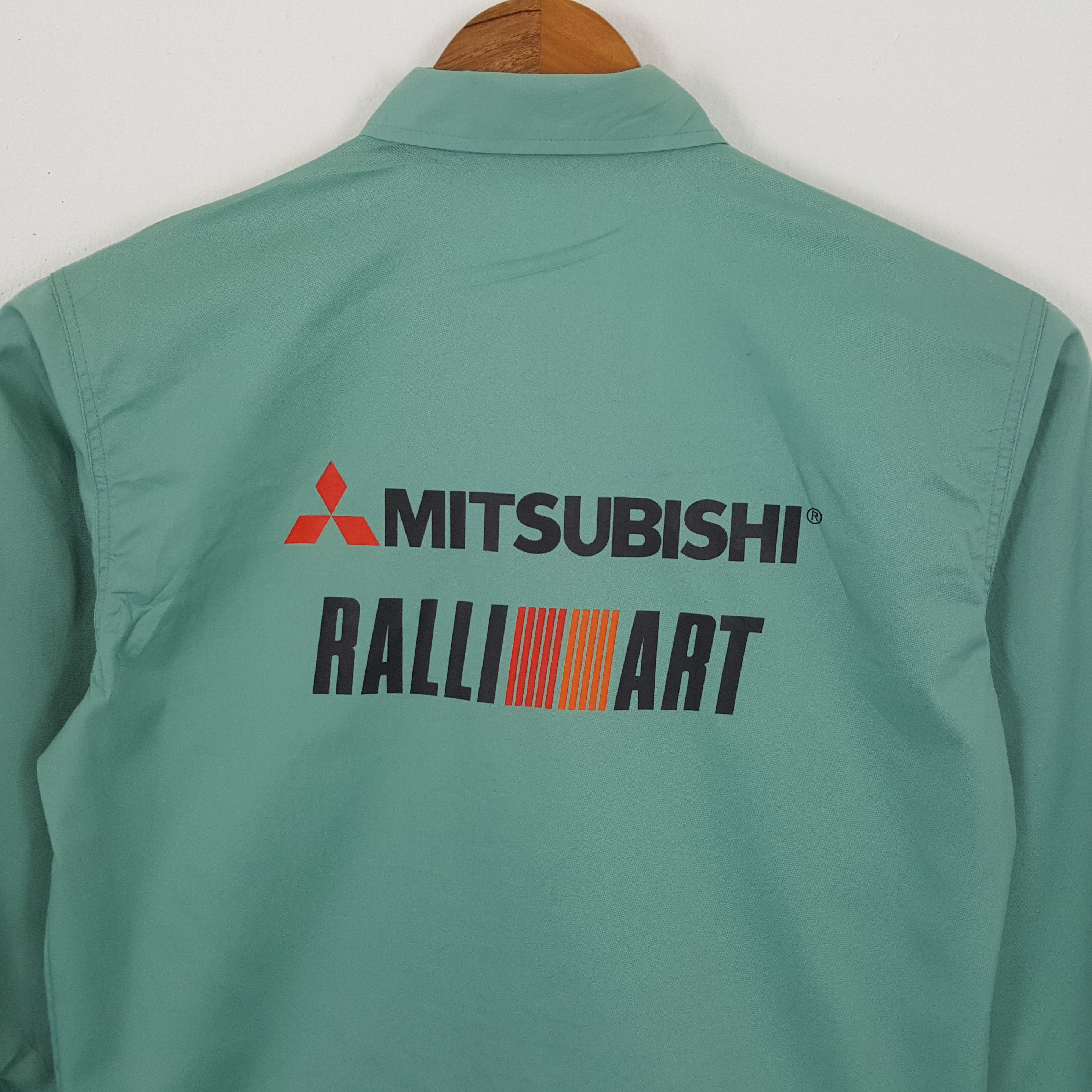Japanese Brand × Vintage Vintage MITSUBISHI RALLI ART Japanese Racing Custom Jacket Size US M / EU 48-50 / 2 - 2 Thumbnail
