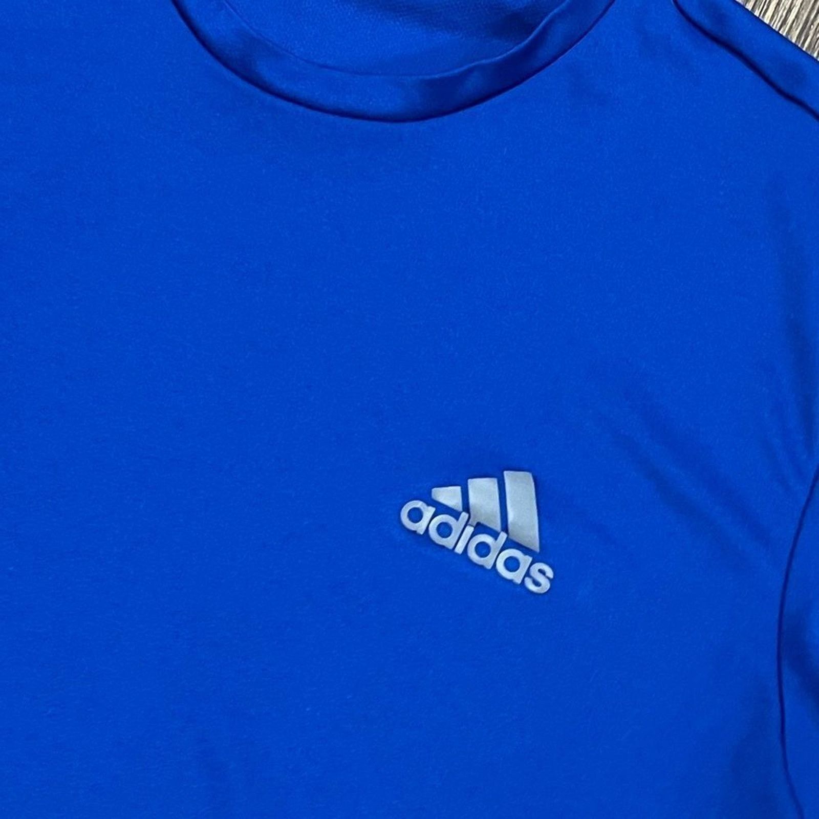 Adidas Adidas Crewneck T-Shirt Short Sleeve Pullover Athletic Fit Size US XL / EU 56 / 4 - 2 Thumbnail