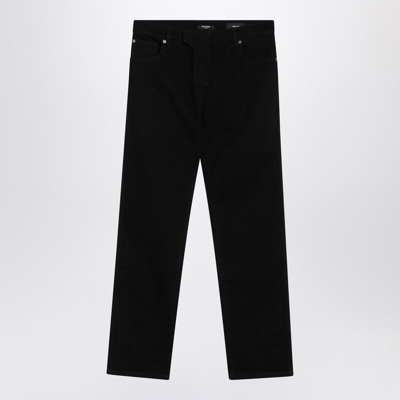 Balmain Balmain Black Denim Jeans Size US 33 - 1 Thumbnail