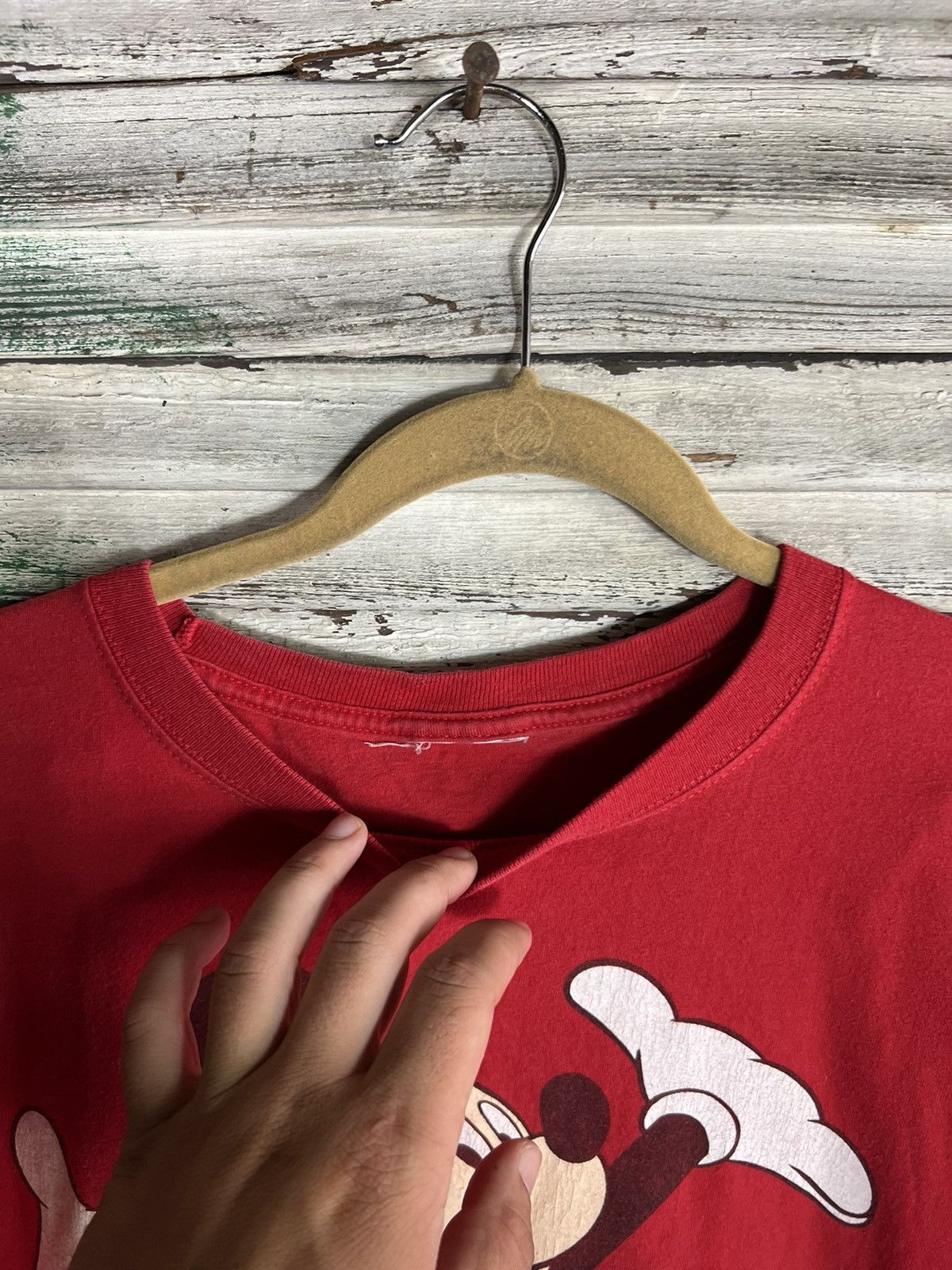 Disney × Vintage Vintage Mickey Mouse Disney Shirt Size US XXL / EU 58 / 5 - 4 Thumbnail