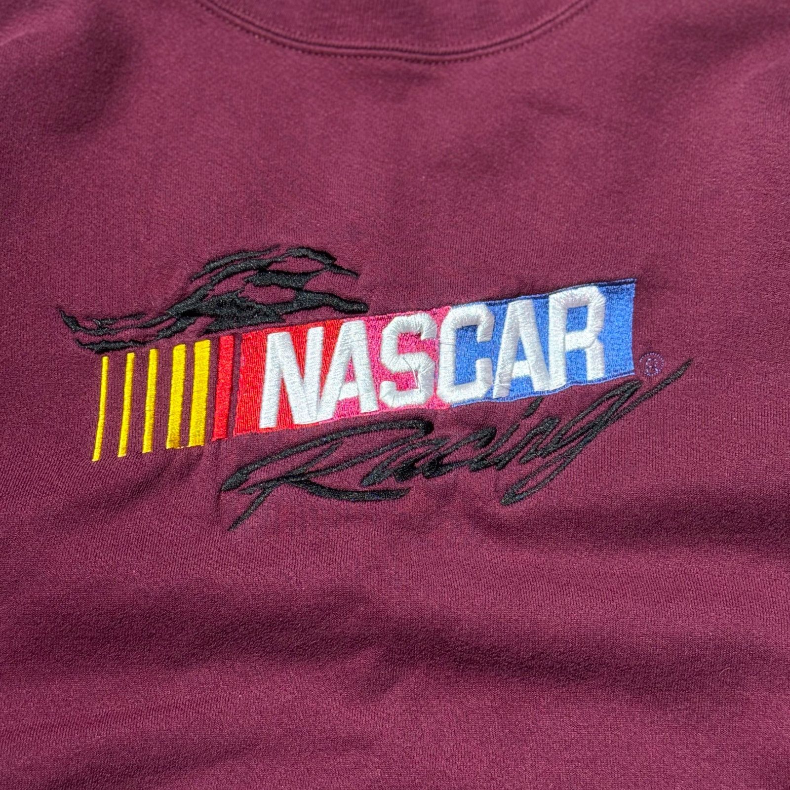 NASCAR 1990s Nascar Embroidered Crewneck Size US L / EU 52-54 / 3 - 2 Thumbnail