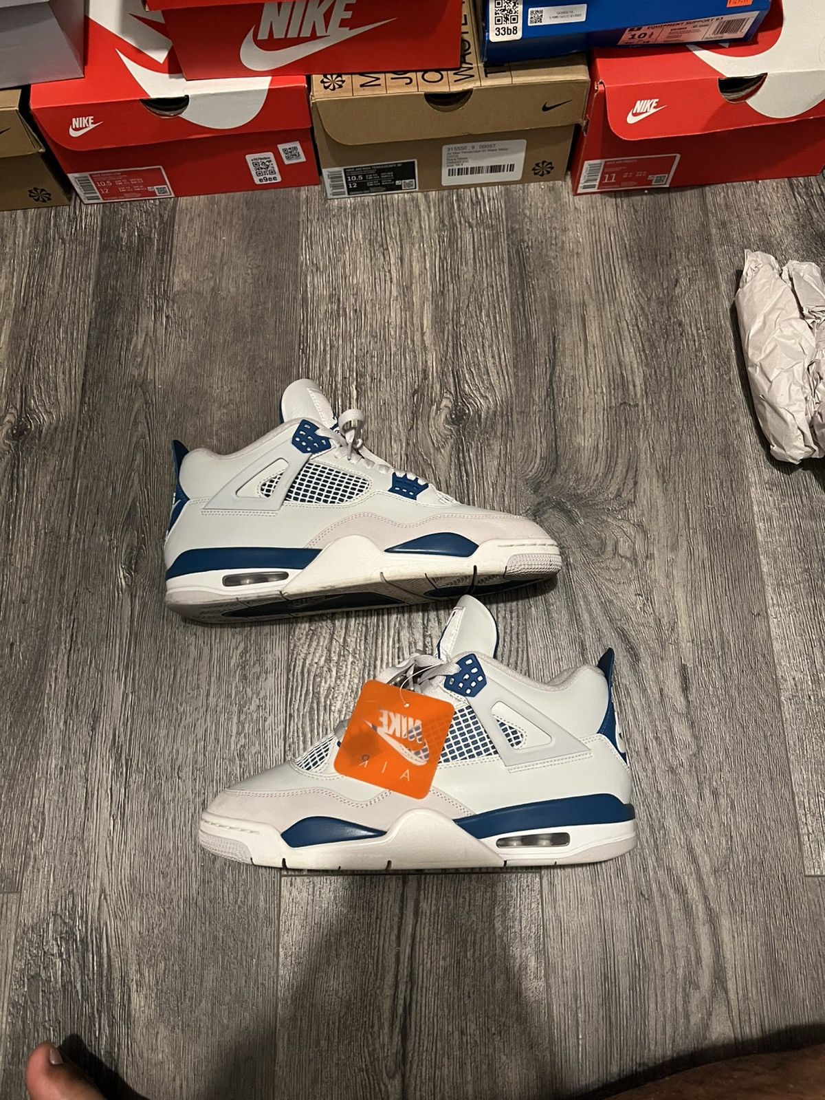 Jordan Brand Military Blue 4s 2024 Size US 10.5 / EU 43-44 - 2 Thumbnail