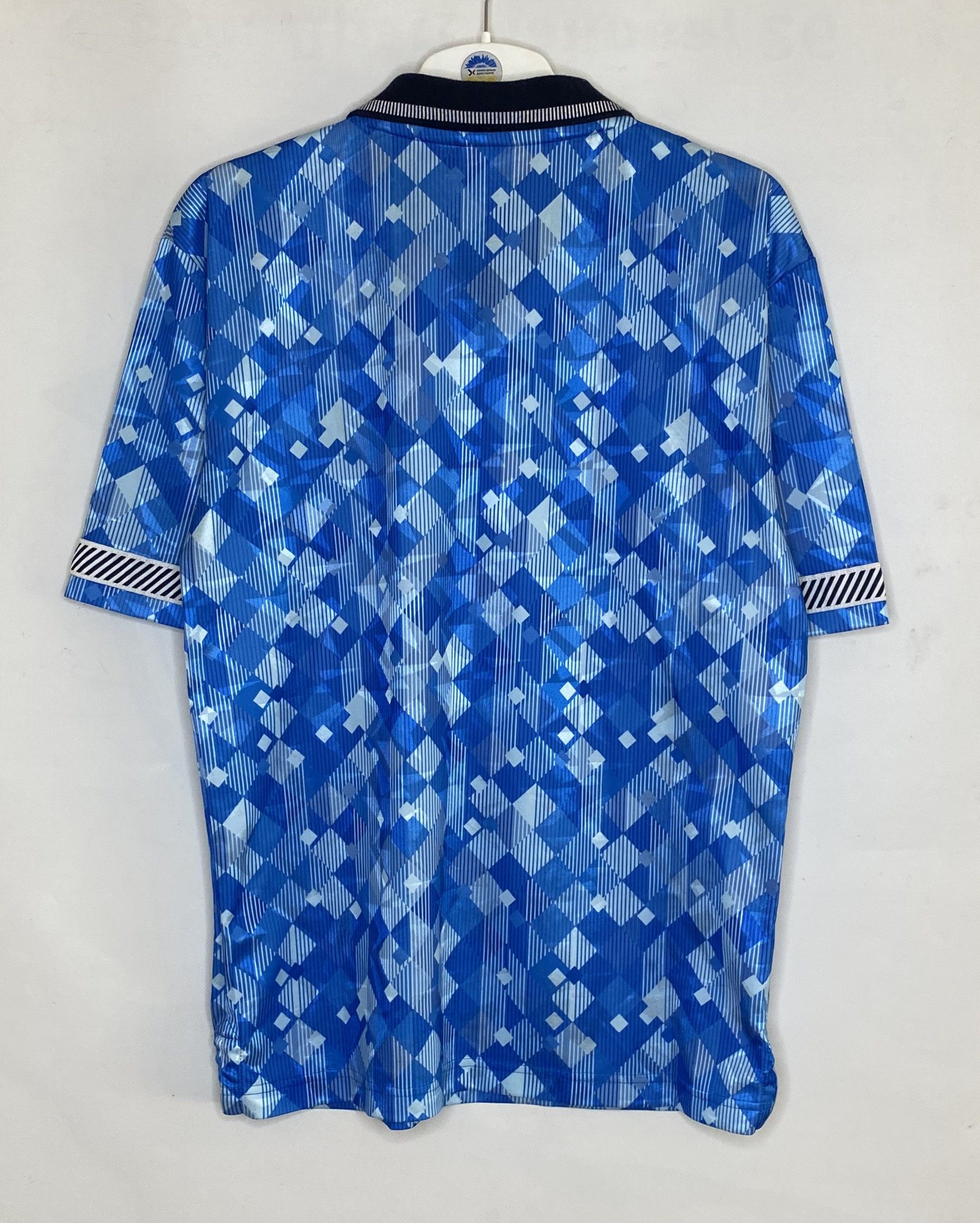 UEFA ENGLAND 90 THIRD RETRO REPLICAS FOOTBALL SHIRT SOCCER JERSEY Size US M / EU 48-50 / 2 - 2 Thumbnail
