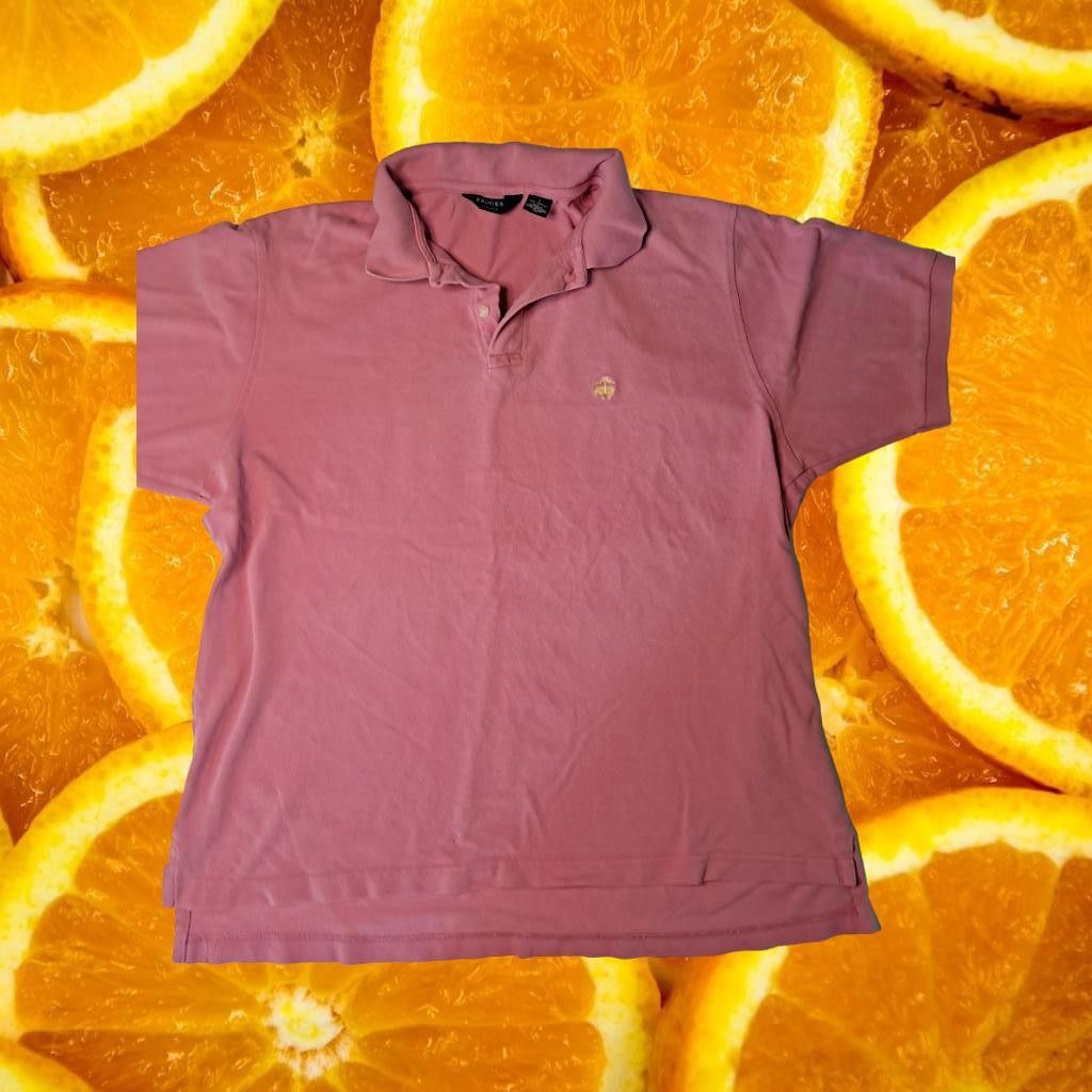 Brooks Pink Brooks Sport Polo With Embroidered Logo on Front Size L Size US L / EU 52-54 / 3 - 1 Thumbnail