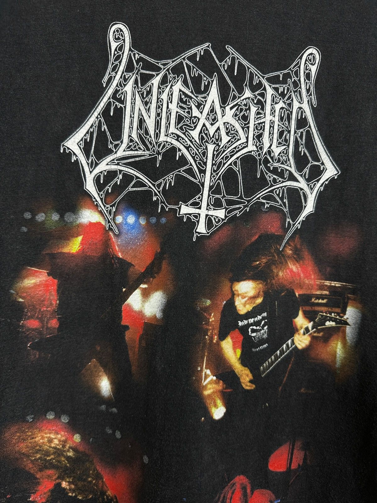 Band Tees 2005 Vintage Unleashed Death Metal Victory Band T-Shirt Size US XL / EU 56 / 4 - 15 Thumbnail