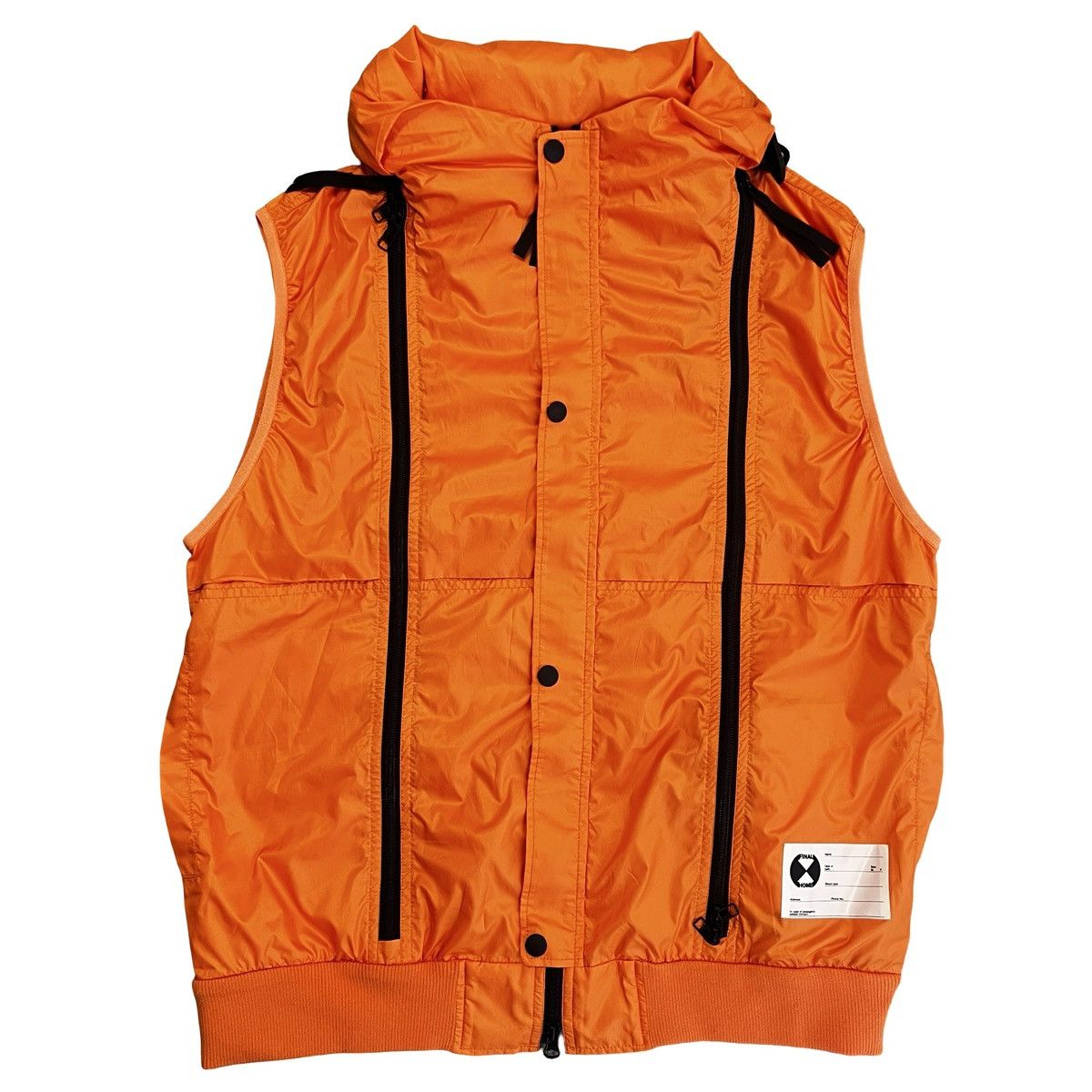 Final Home FINAL HOME MULTI ZIP SURVIVAL SLEEVELESS JACKET ORANGE Size US L / EU 52-54 / 3 - 1 Thumbnail