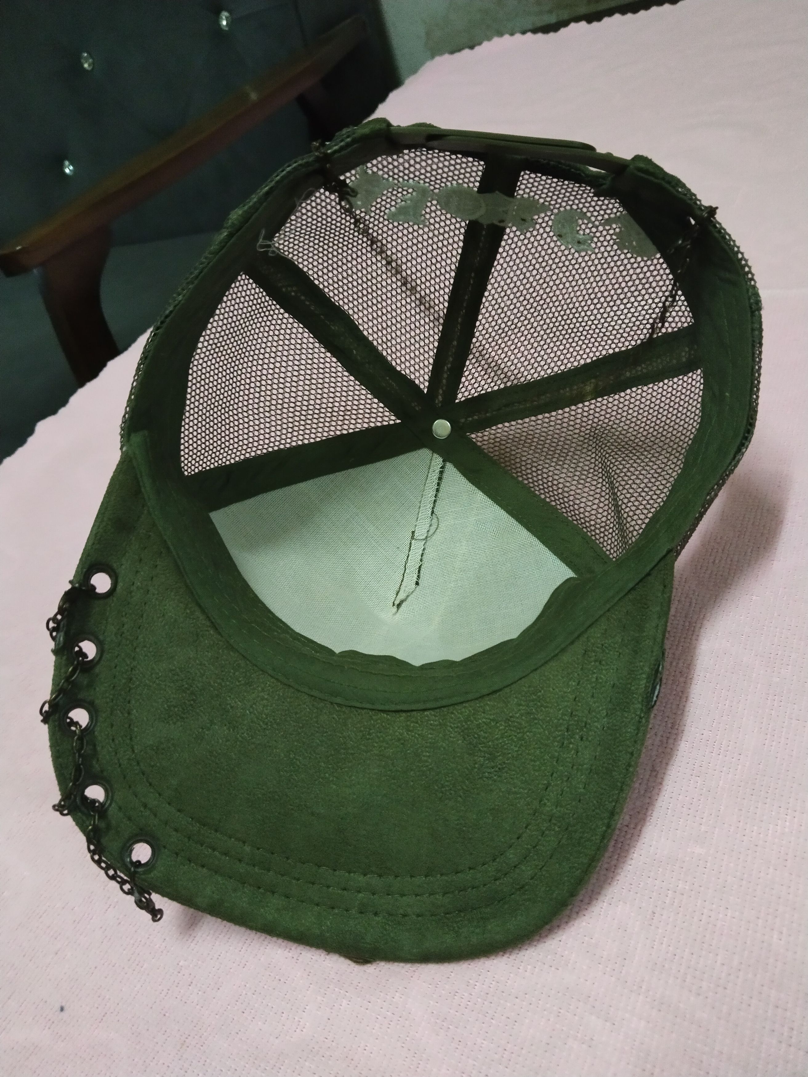 Japanese Brand MAJORENA PUNK TRUCKER CAP STYLE Size ONE SIZE - 6 Thumbnail