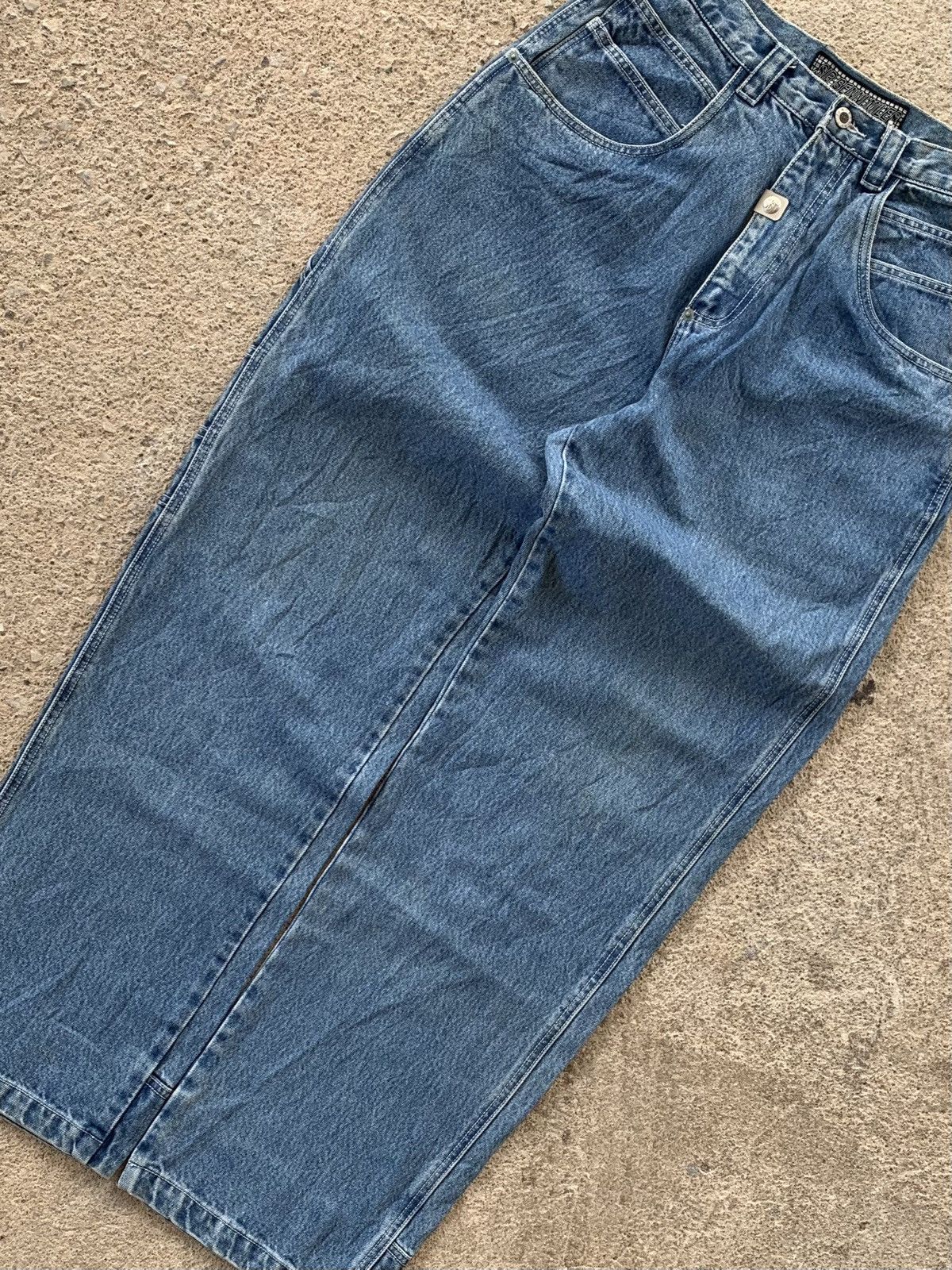 JNCO × Vintage Vintage SBM Sir benni miles new york baggy jeans Size US 31 - 7 Thumbnail
