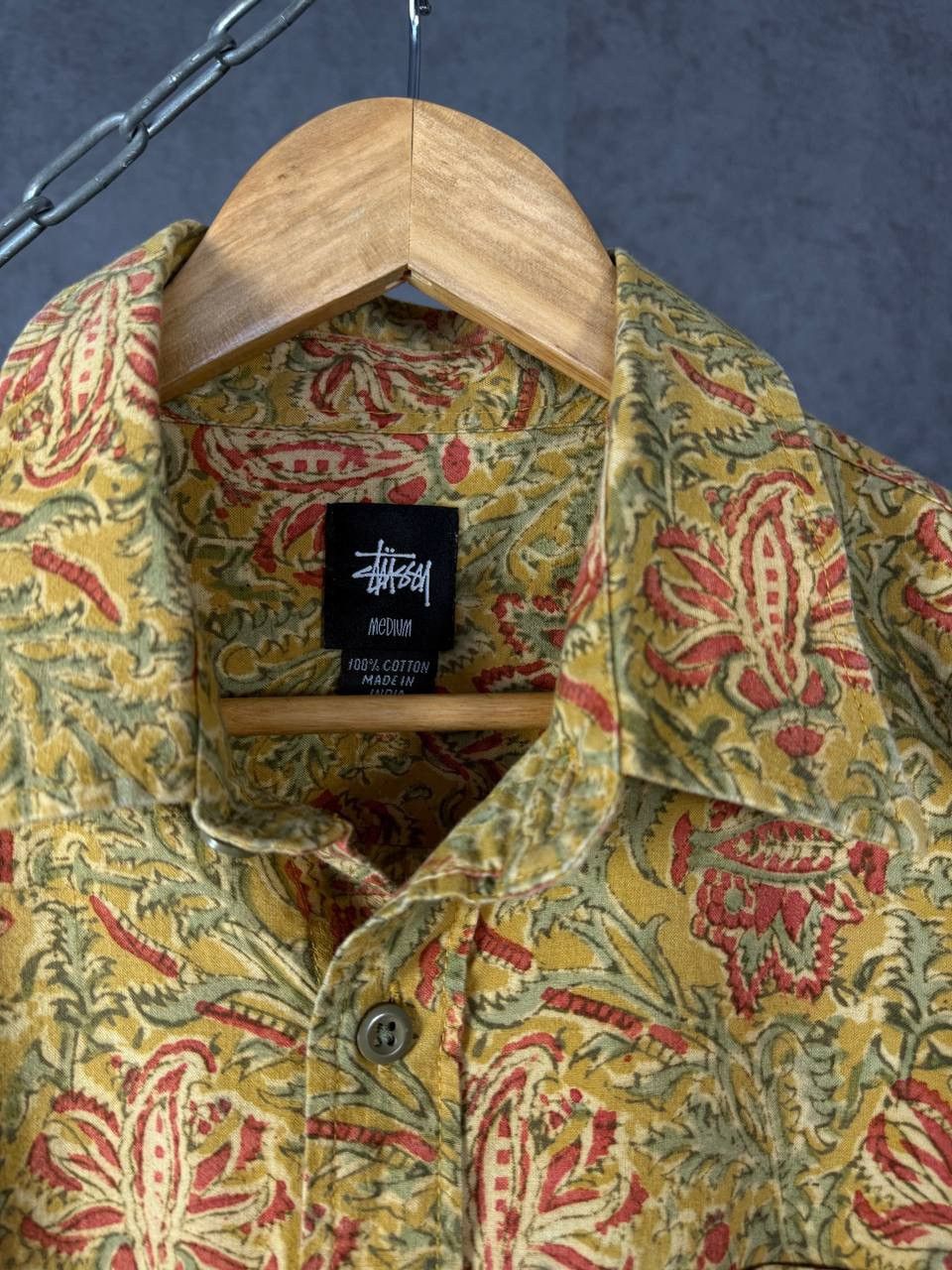 Stussy Stussy vintage designer crazy shirt Size US M / EU 48-50 / 2 - 3 Thumbnail