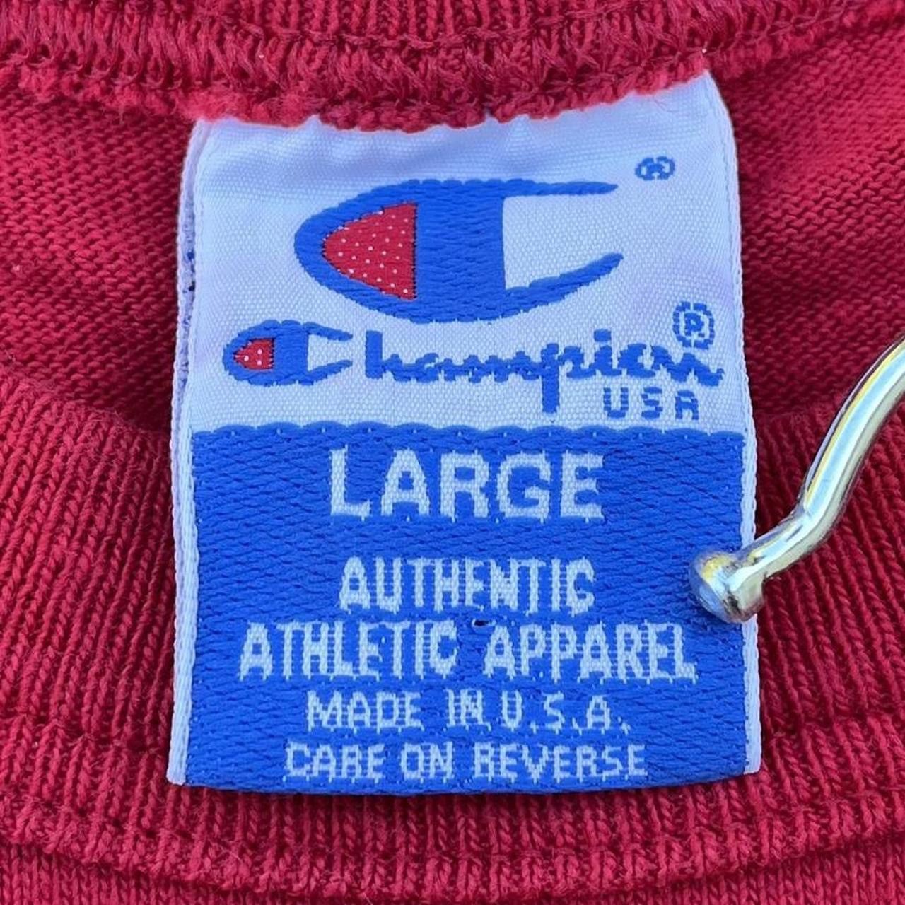 Champion × Vintage Vintage 90s Champion Streetwear Sportswear Tshirt Size US L / EU 52-54 / 3 - 6 Thumbnail