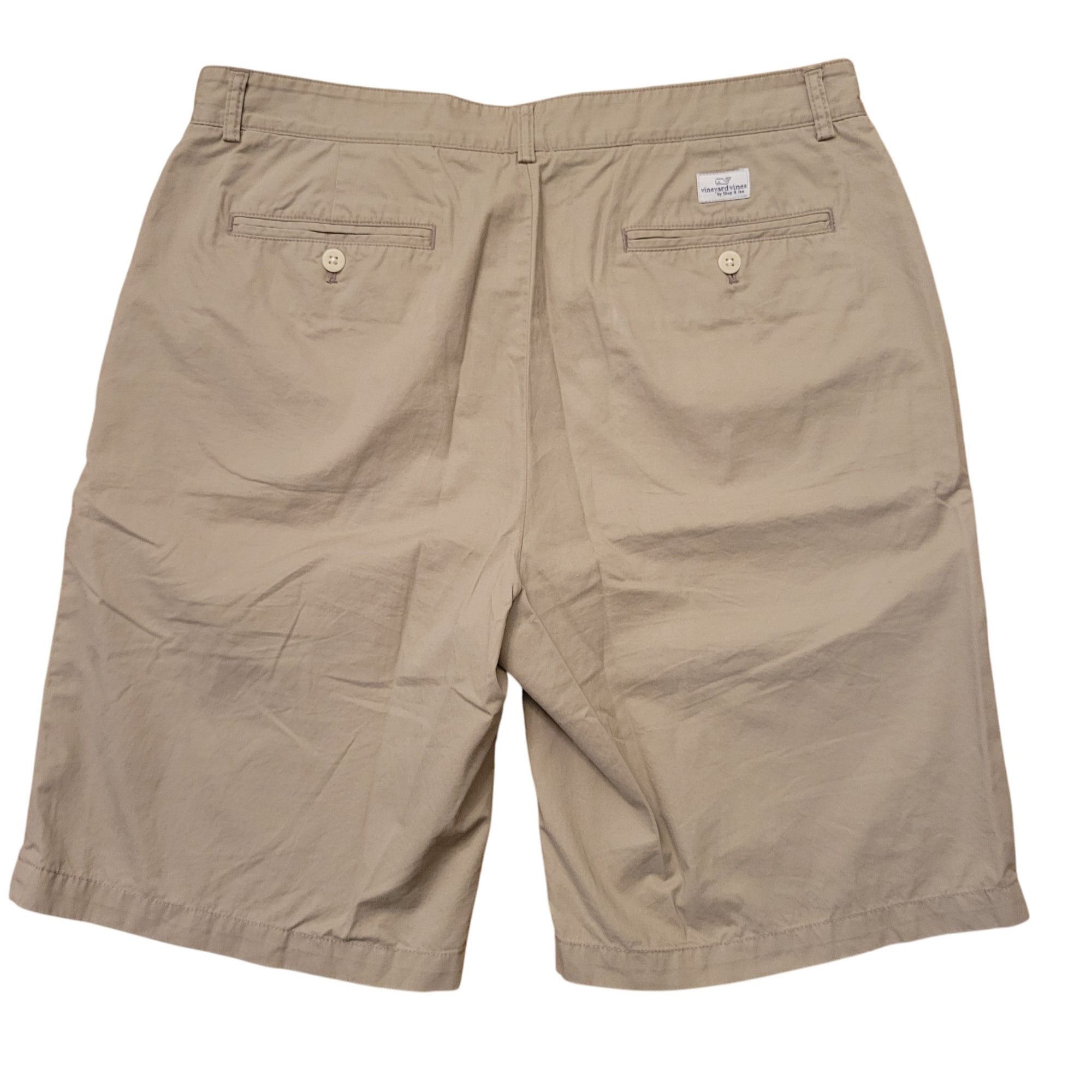 Vineyard Vines Vineyard Vines Club Short 36 Khaki Cotton Twill Flat Front C Size US 36 / EU 52 - 5 Thumbnail