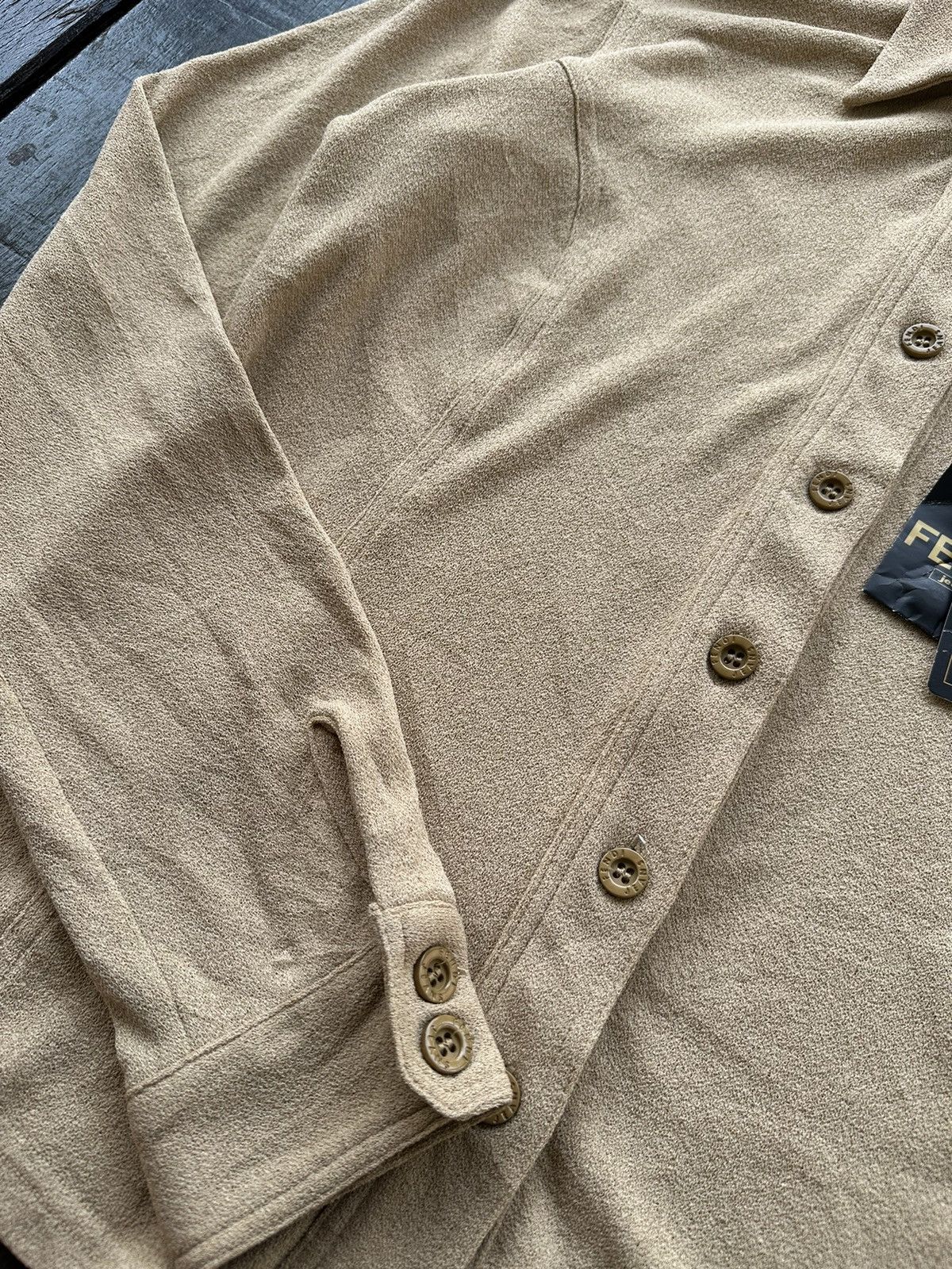 Fendi Fendi long sleeve brown Size S / US 4 / IT 40 - 7 Thumbnail