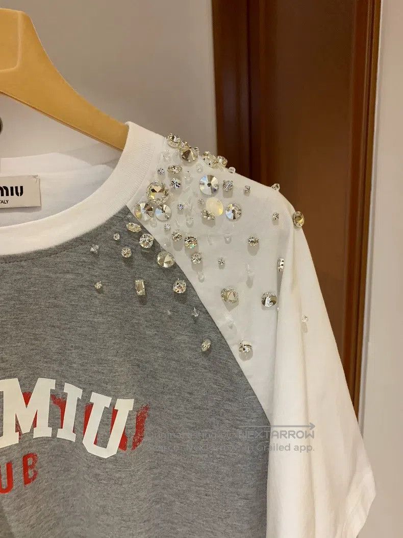Miu Miu Miu Miu Size XL short sleeves Size XL / US 12-14 / IT 48-50 - 2 Thumbnail