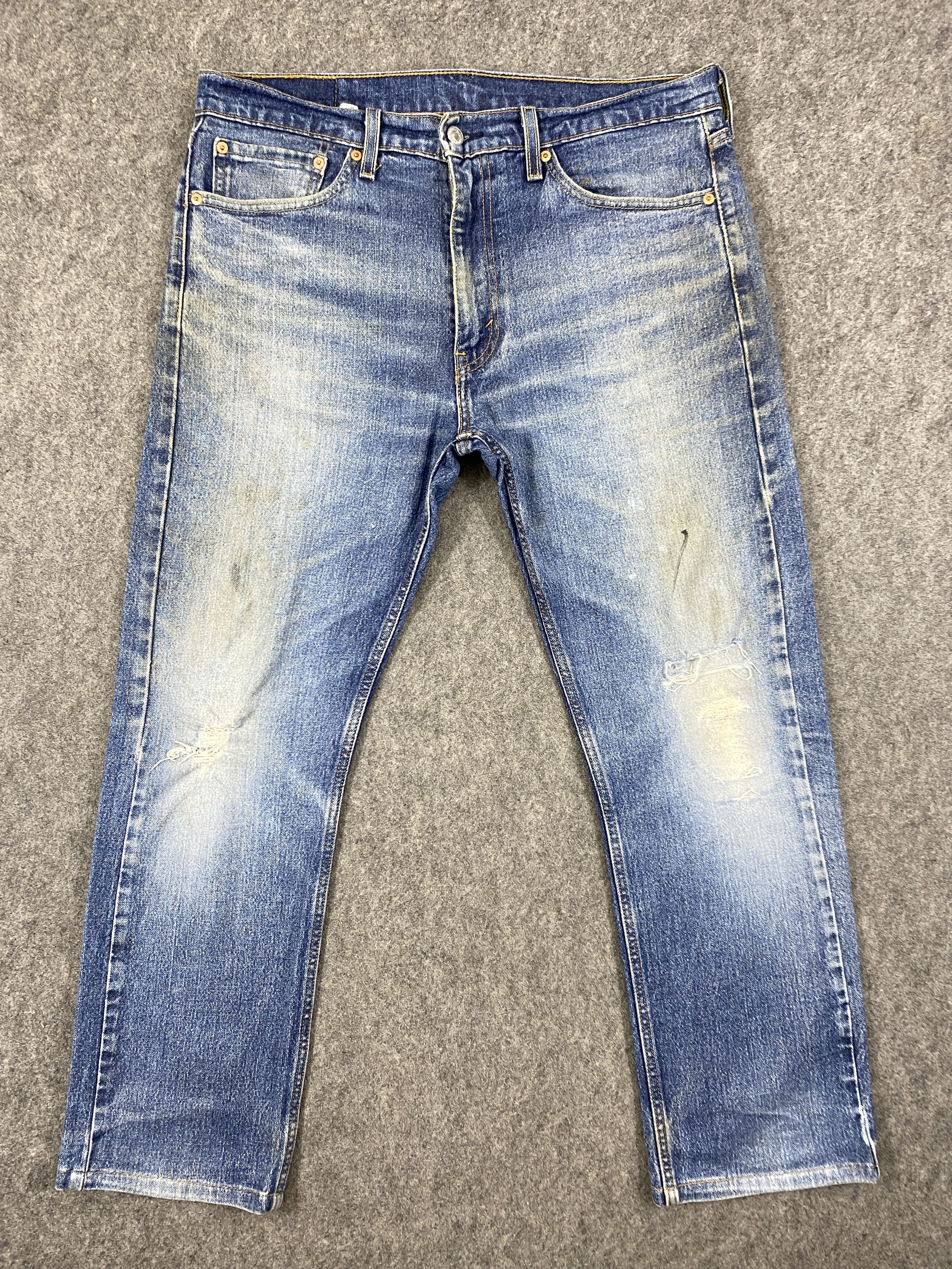 Levi's Faded Blue Vintage Levi's 513 Jeans 36x26.5 - JN3349 Size US 36 / EU 52 - 1 Thumbnail
