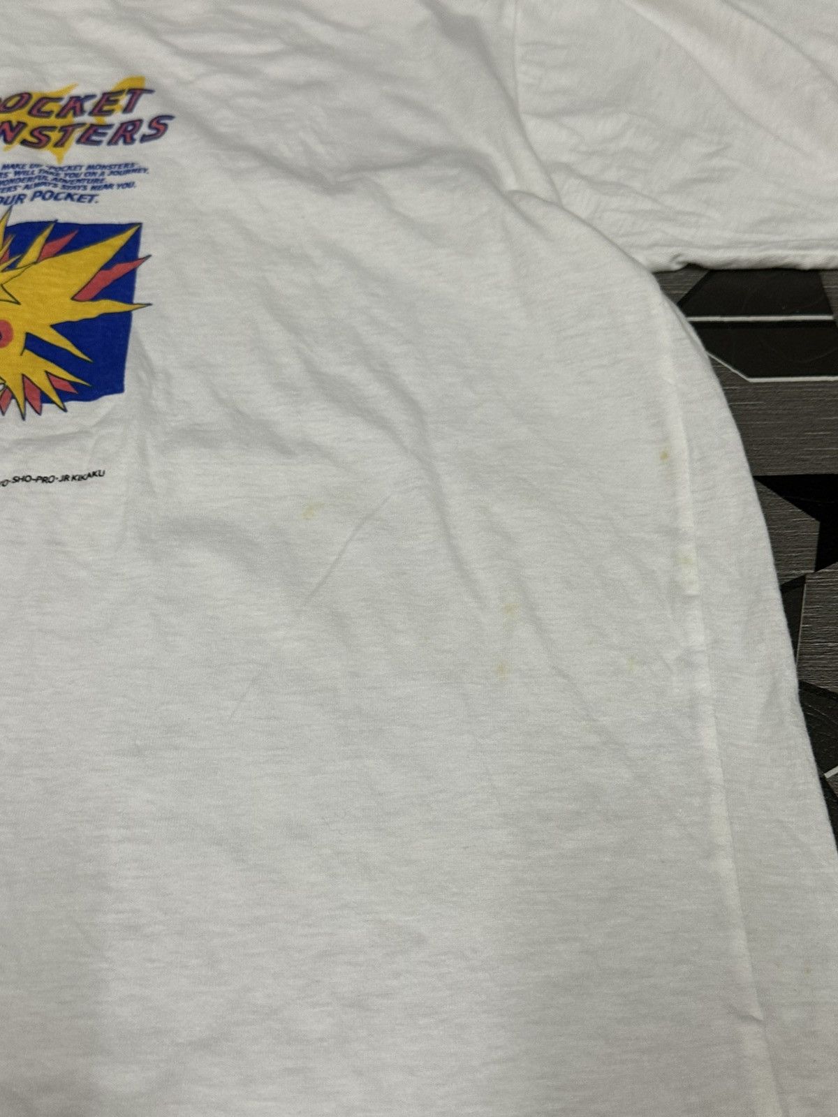 Anime Vintage 1990 Pokemon Pocket Monster (Rare) Tee Size US M / EU 48-50 / 2 - 2 Thumbnail