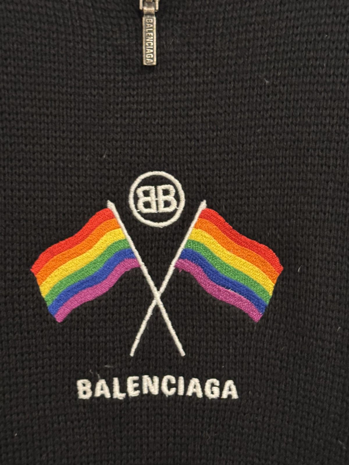 Balenciaga × Vetements Balenciaga AW18 LGBTQ faux fur sweater Size US S / EU 44-46 / 1 - 6 Thumbnail