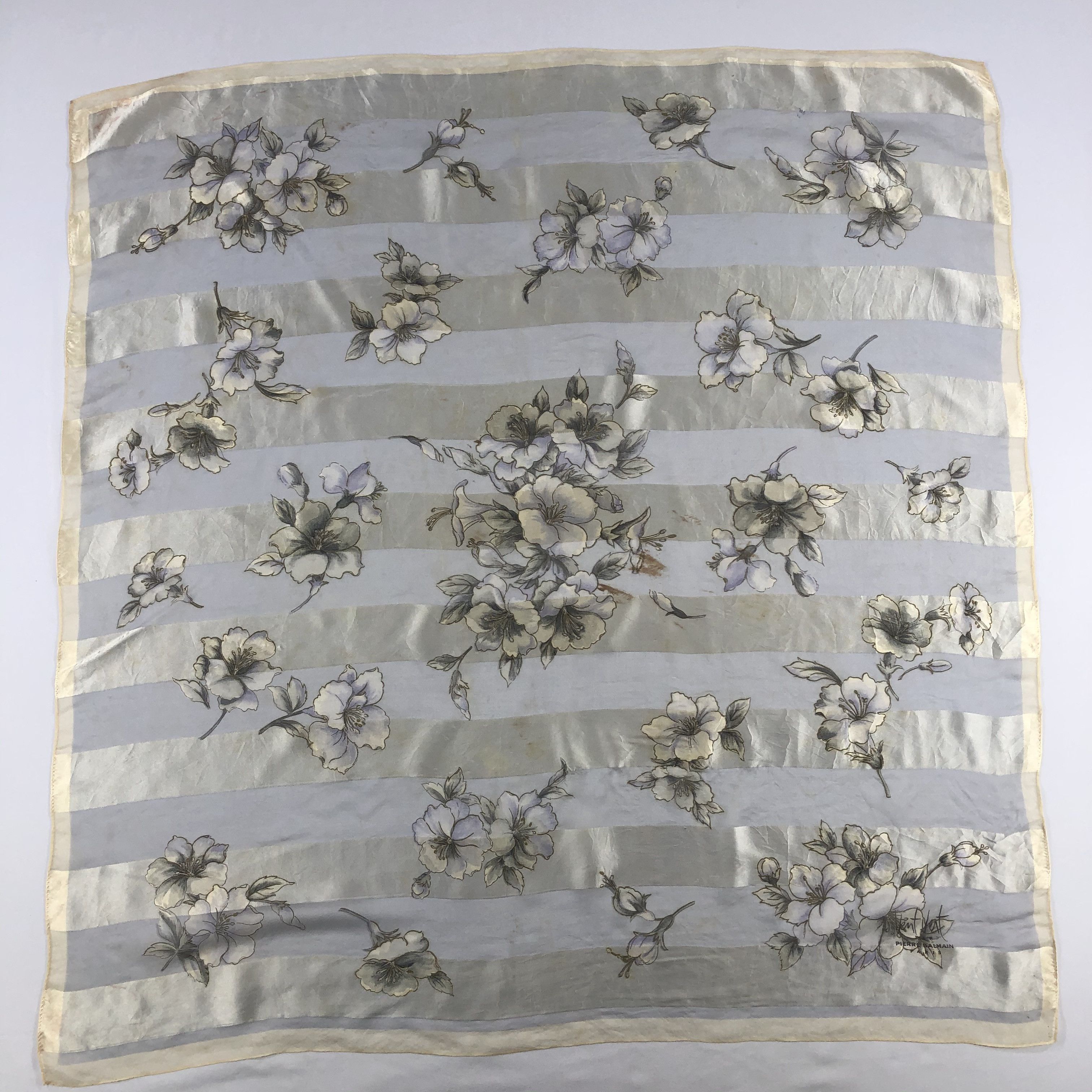 Pierre Balmain Vintage Pierre Balmain Silk Scarf Size ONE SIZE - 2 Thumbnail