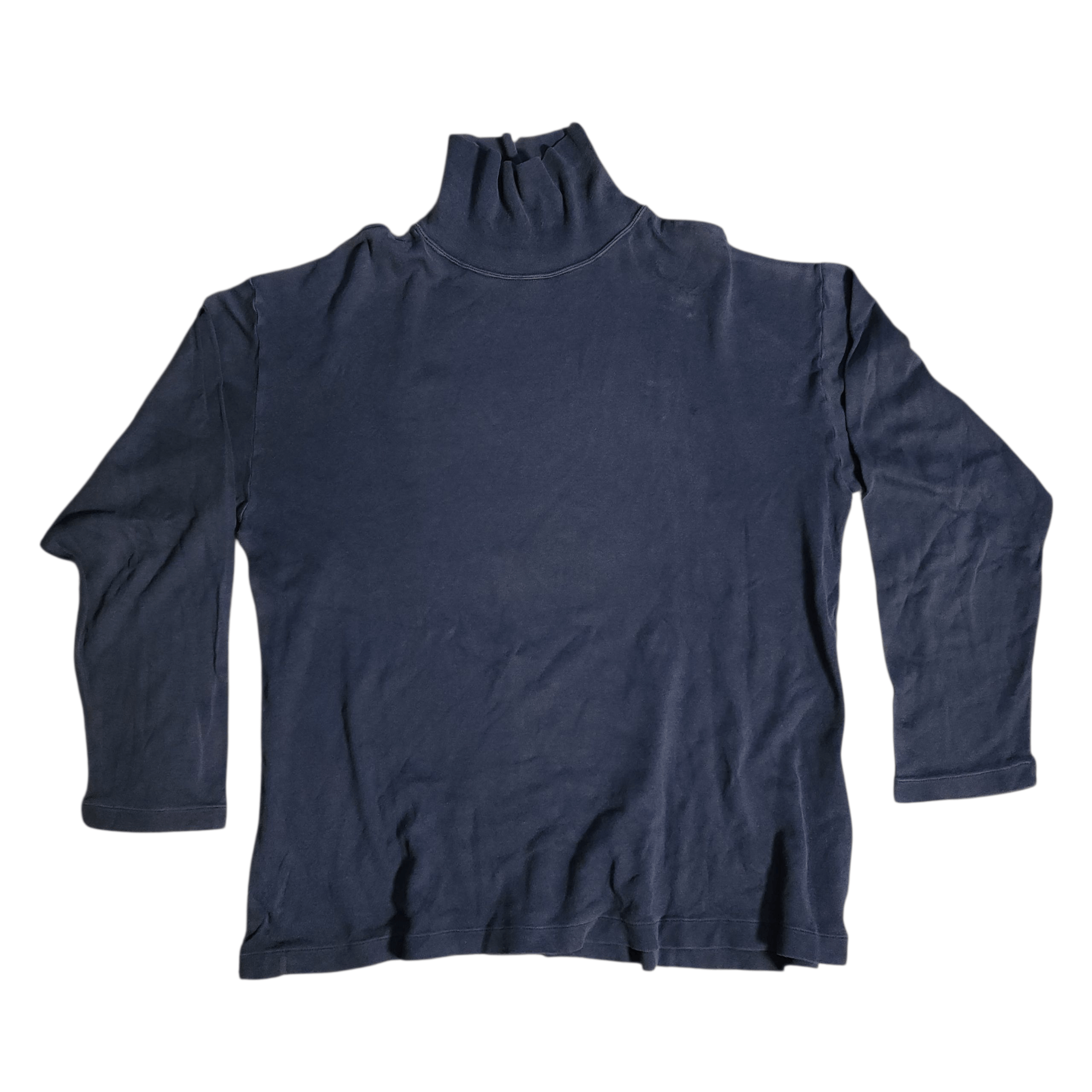 Hanes Rare Vintage 80s Hanes Turtleneck Steve Jobs style Size US L / EU 52-54 / 3 - 2 Thumbnail