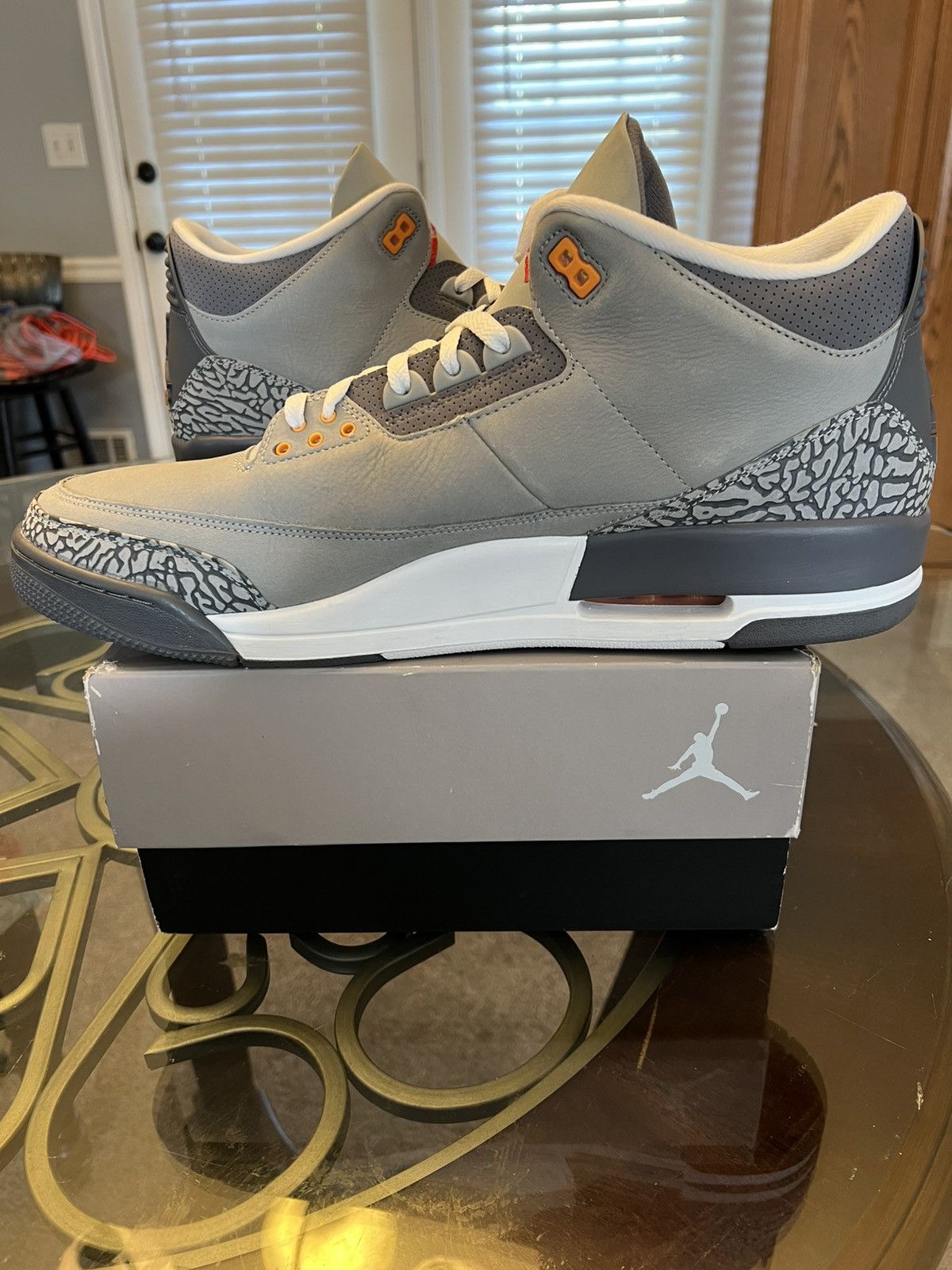 Jordan Brand Jordan 3 Retro Cool Grey 2021 SIZE 18 Size US 15 / EU 48 - 10 Thumbnail