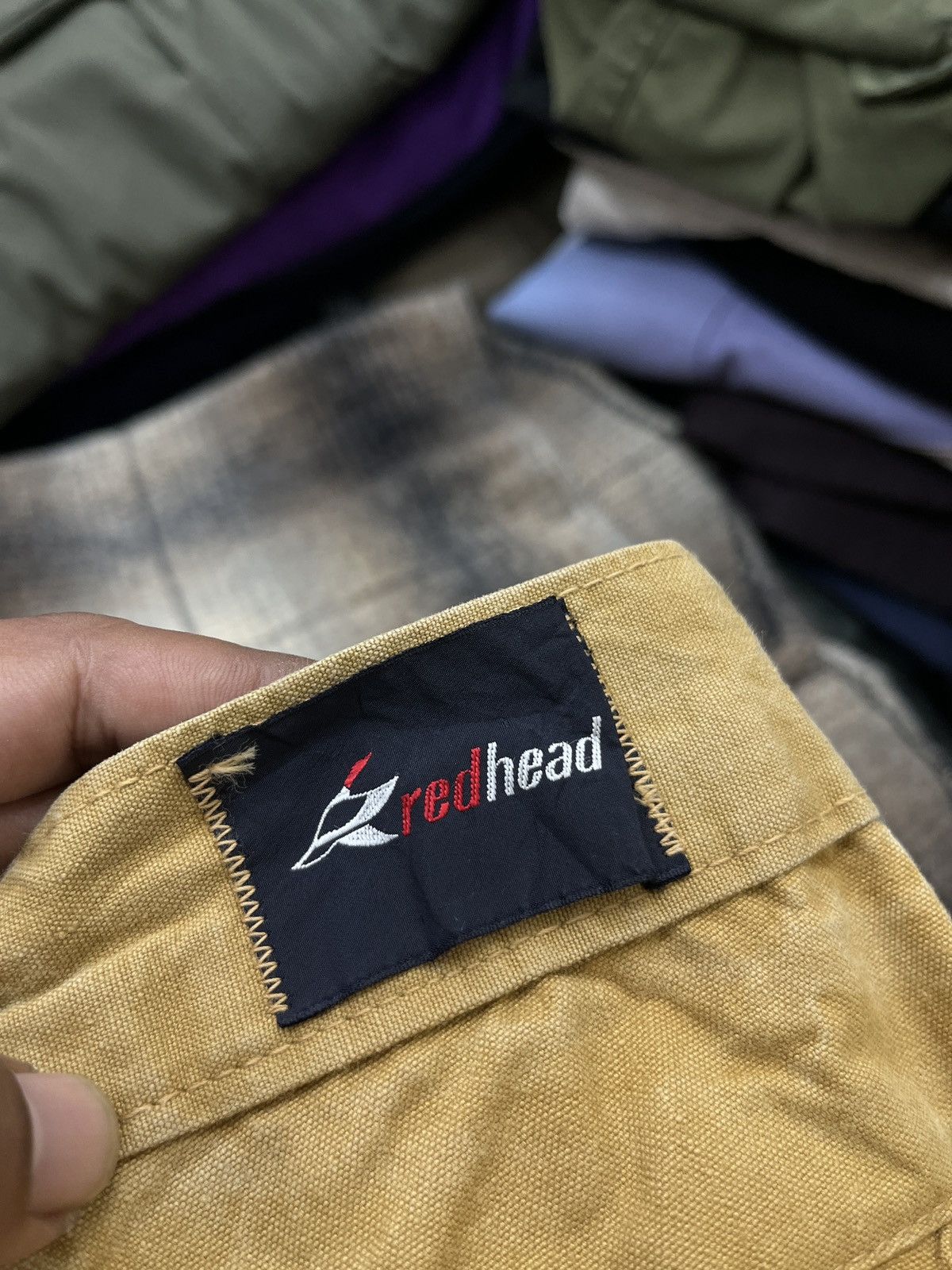 Redhead × Vintage 🔥🔥🔥STEALS VTG REDHEAD CANVAS LEATHER PANTS Size US 32 / EU 48 - 8 Thumbnail