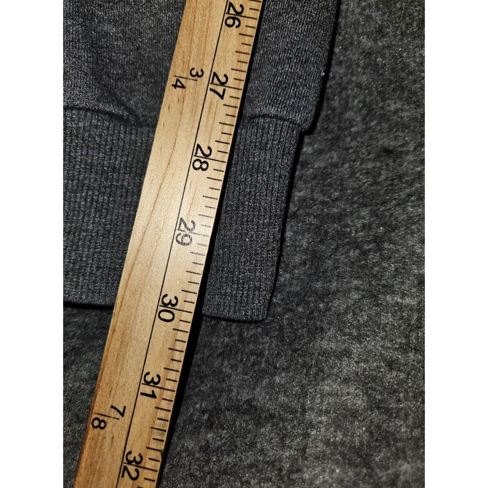 Champion VINTAGE Champion Sweatpants Men's M Gray Elastic Waistband Logo Sports Pants Warm Fleece 30 Inseam Pockets Mens Size US 31 - 5 Thumbnail