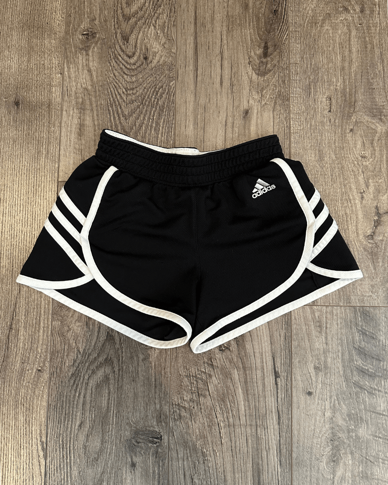 Adidas Adidas Climalite Women's Black Athletic Shorts - Size Small Size 22" - 1 Thumbnail