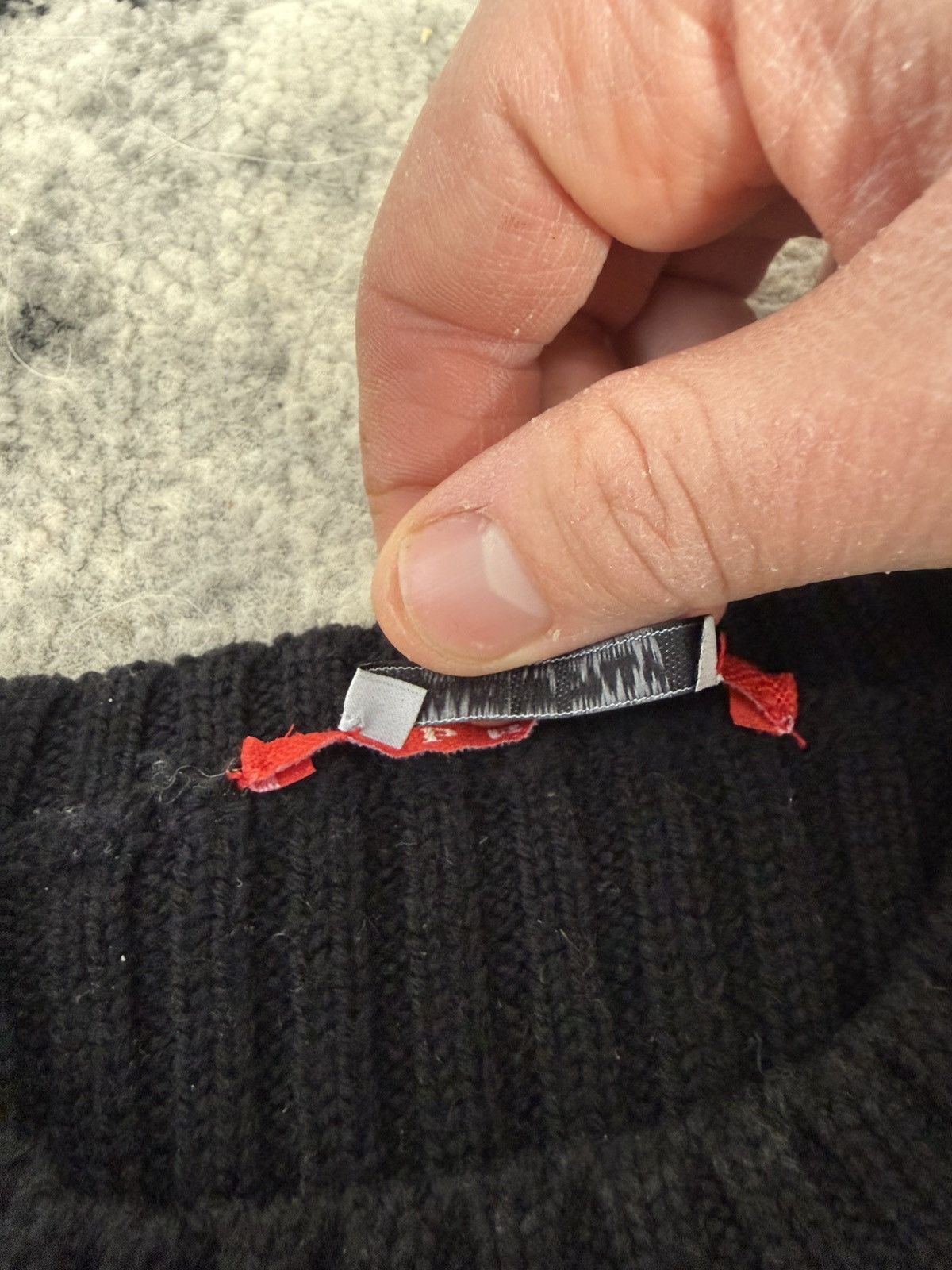 Prada Prada Ribbed Knit Wool Woman's Sweater Size XS / US 0-2 / IT 36-38 - 6 Thumbnail