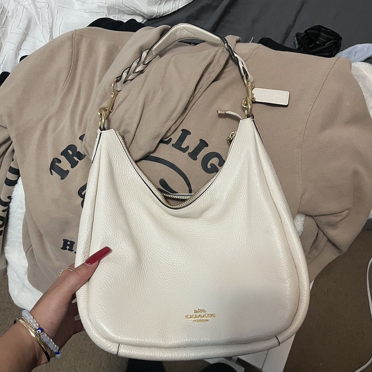 Coach cream leather white coach shoulder bag Size ONE SIZE - 1 Thumbnail