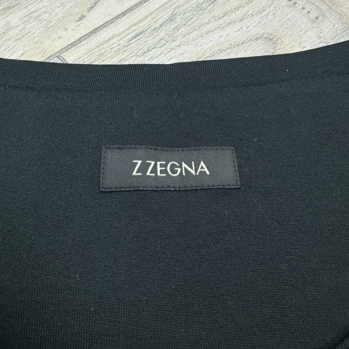 Designer Zzegna Cotton Black Classic T-Shirt Size US L / EU 52-54 / 3 - 10 Thumbnail