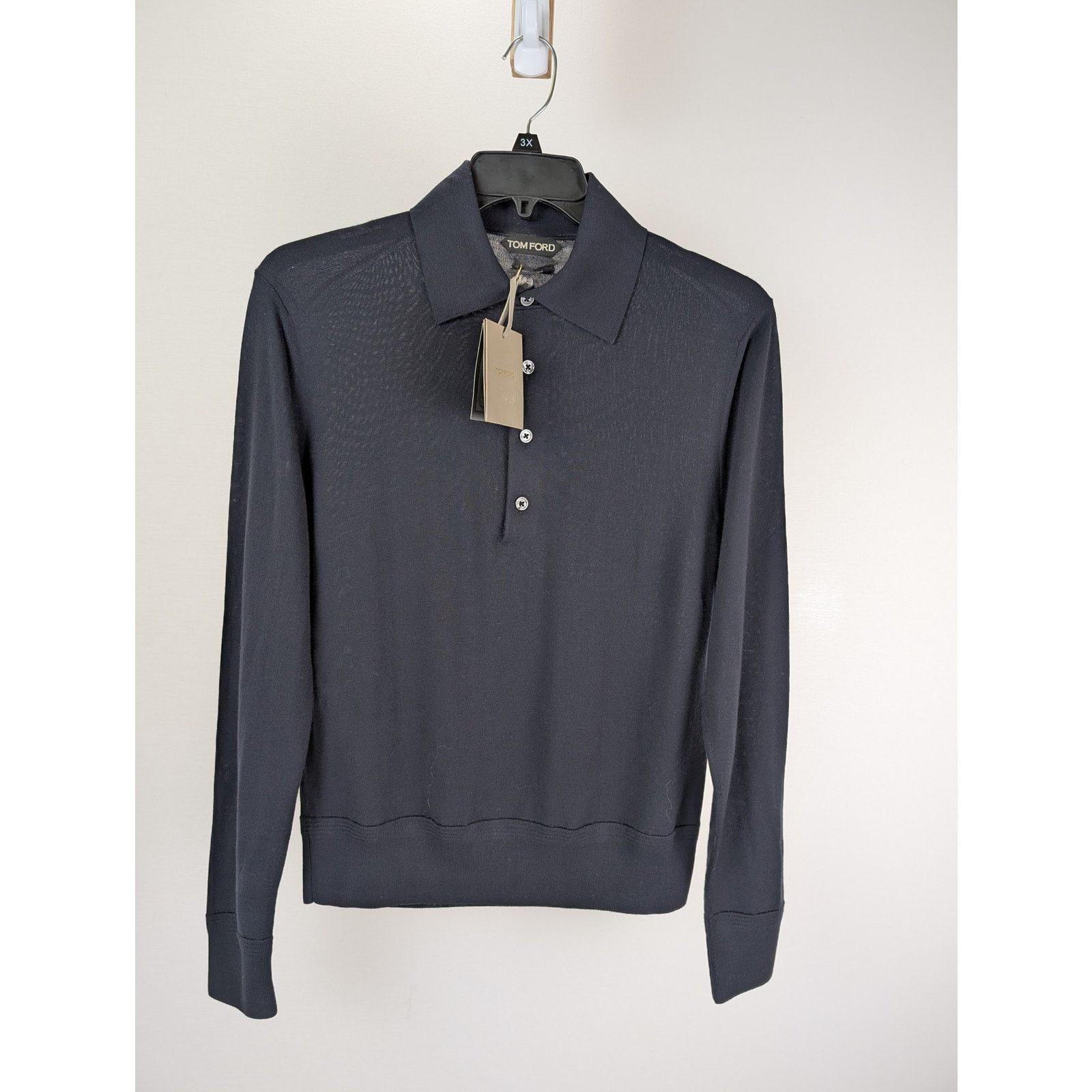 Tom Ford o1rshd1 Polo Shirt in Black Size US XL / EU 56 / 4 - 1 Thumbnail