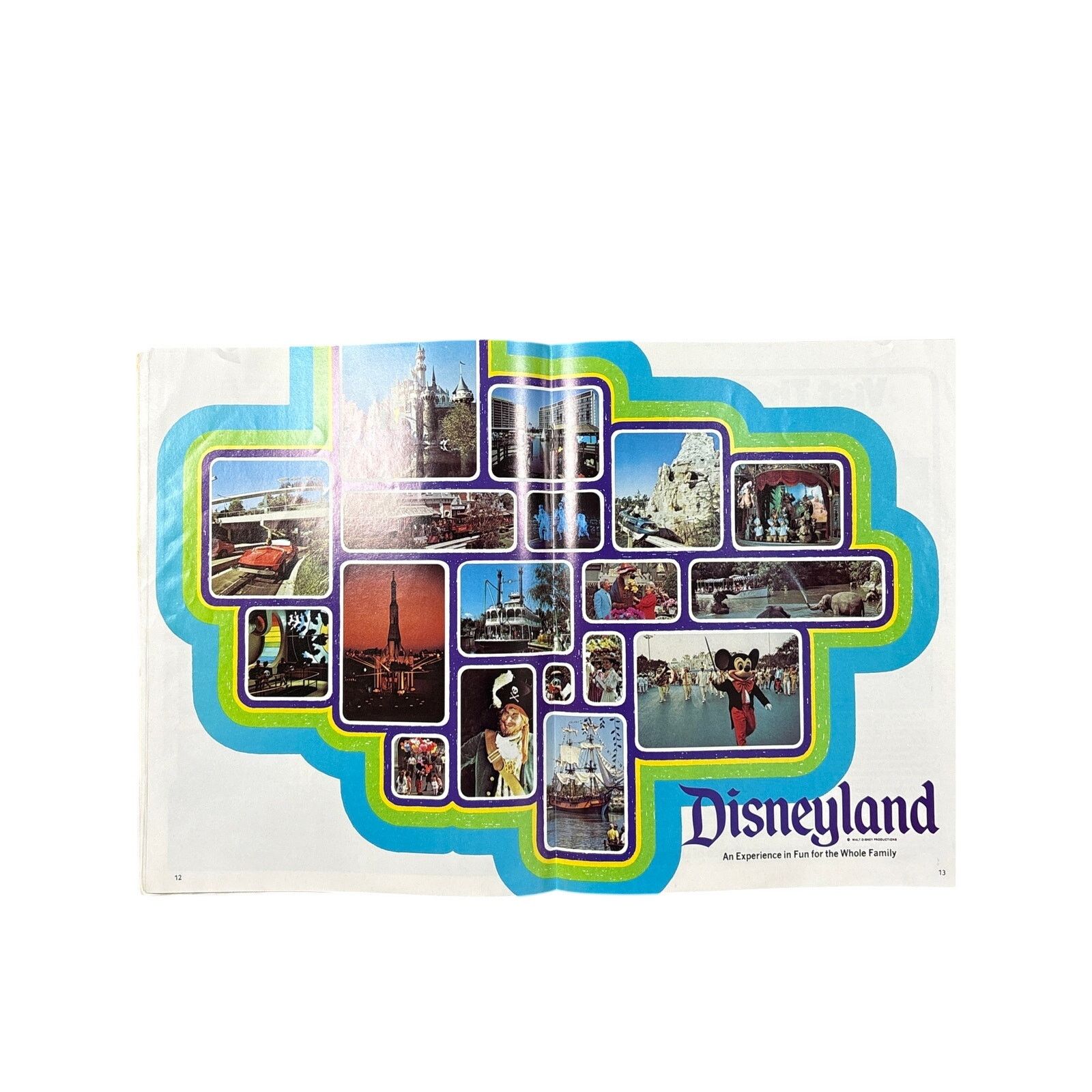 Disney Disneyland Vactationland magazine Summer 1973 promotional Size ONE SIZE - 4 Thumbnail