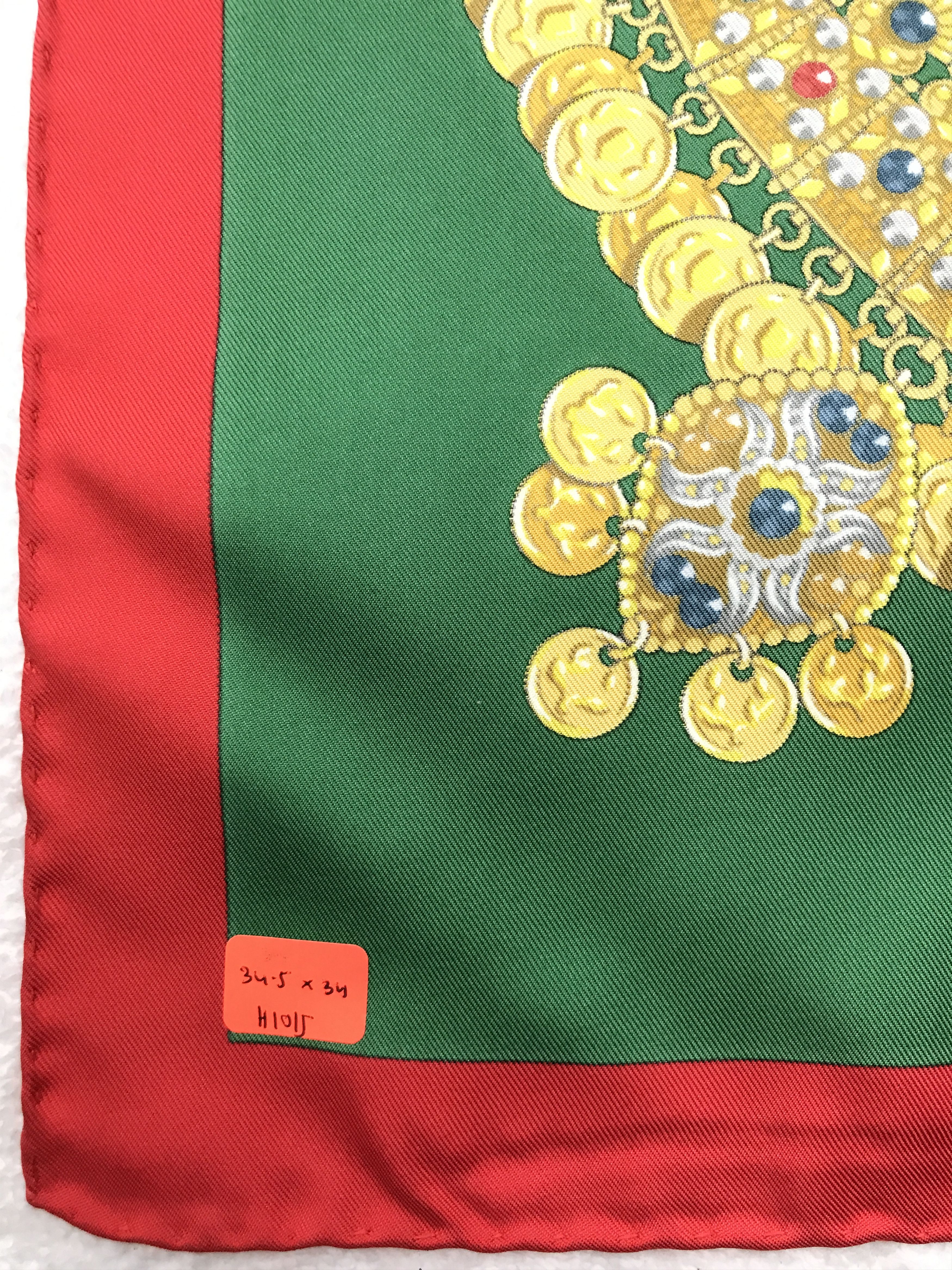 Hermes × Vintage Vintage Hermes Silk Scarf With Box Size ONE SIZE - 14 Thumbnail