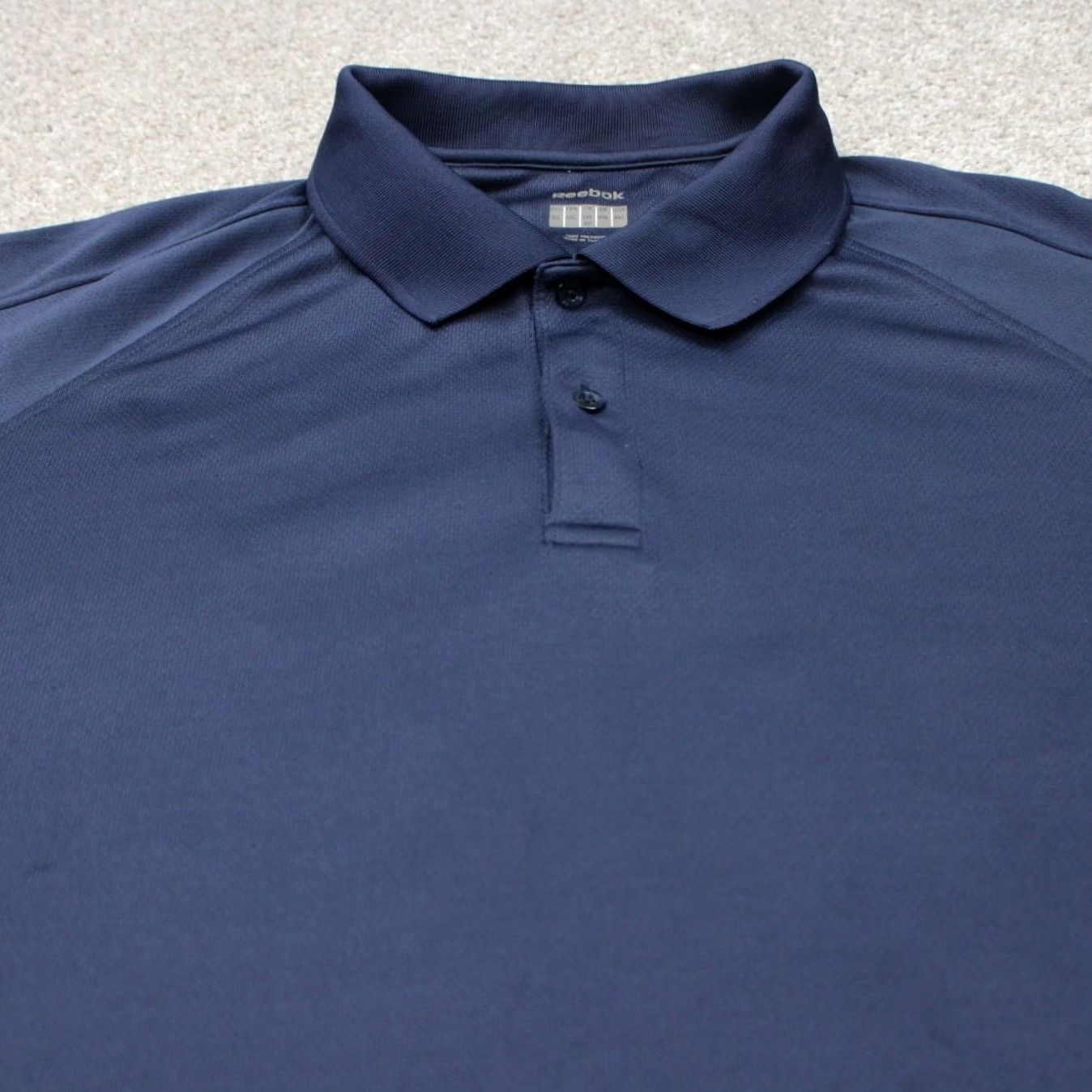 Reebok Reebok Golf Polo Shirt Mens 4XL XXXXL Blue 100% Polyester Short Sleeve Pullover Polo Shirt Golf Shirts Mens Blue 4XL Size US XXL / EU 58 / 5 - 6 Thumbnail
