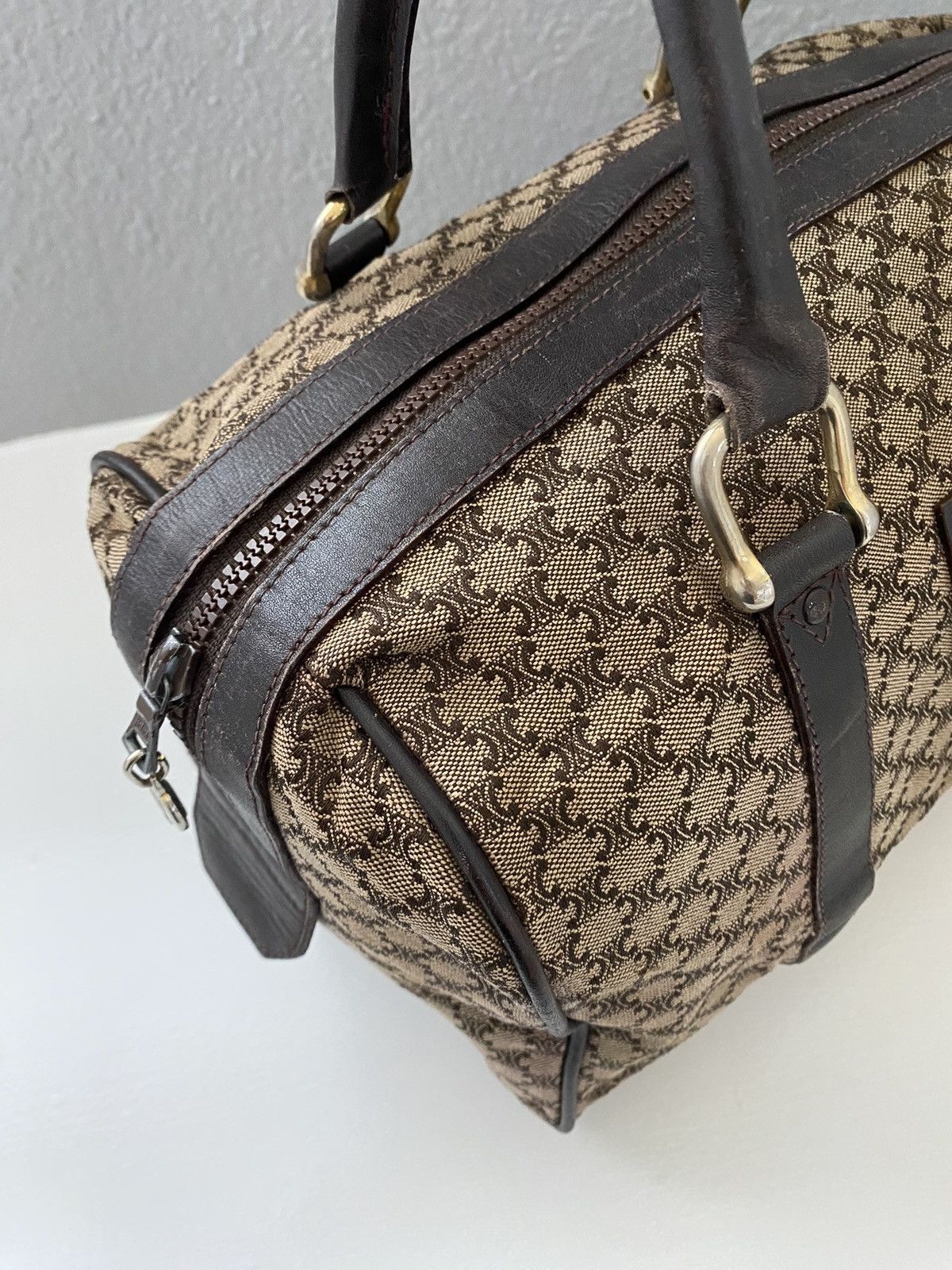 Celine Authentic Vintage Boston Duffel Bag Size ONE SIZE - 17 Thumbnail