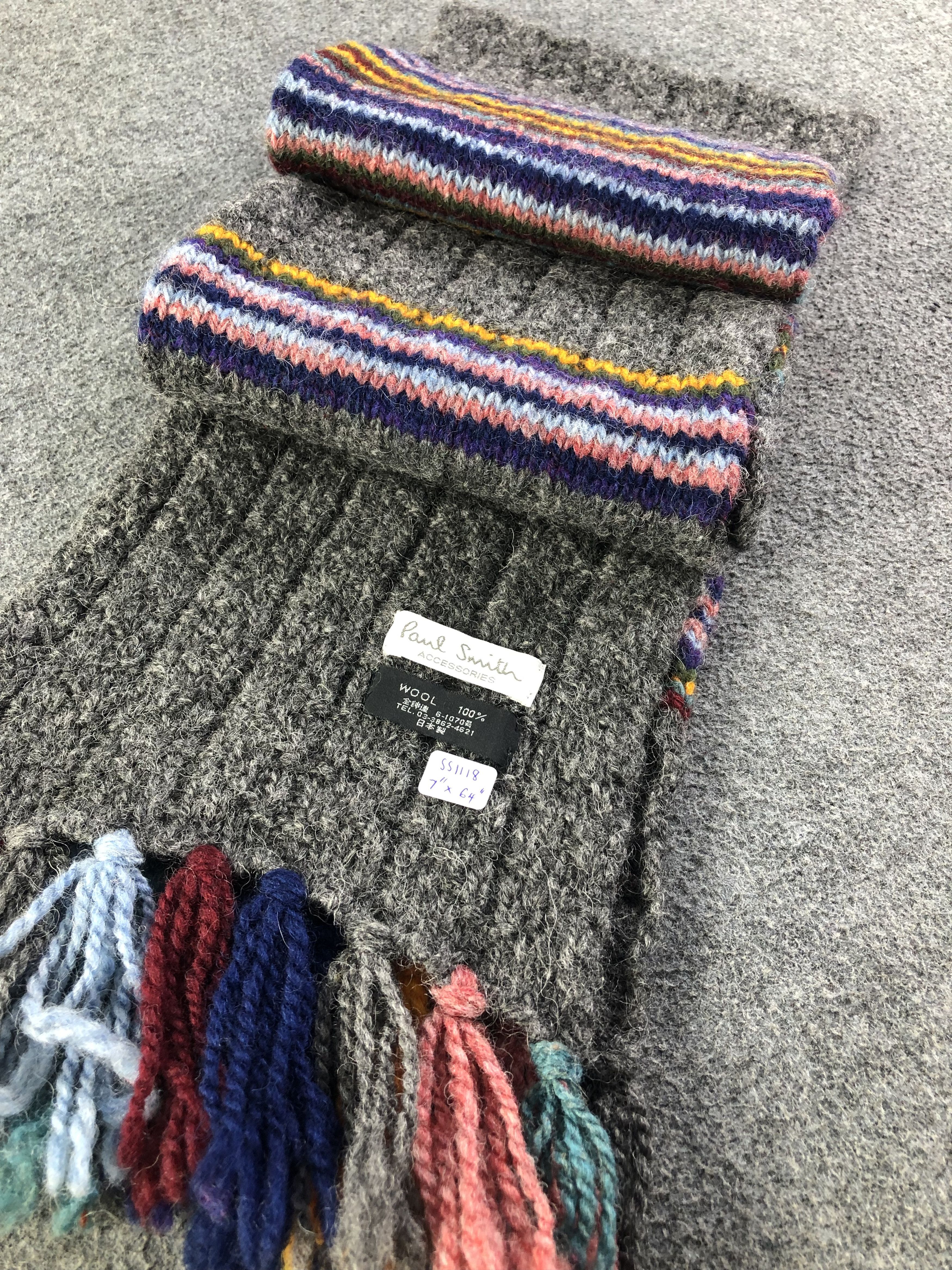 Paul Smith Paul SMith Scarf / Muffler / Neckwear Size ONE SIZE - 3 Thumbnail