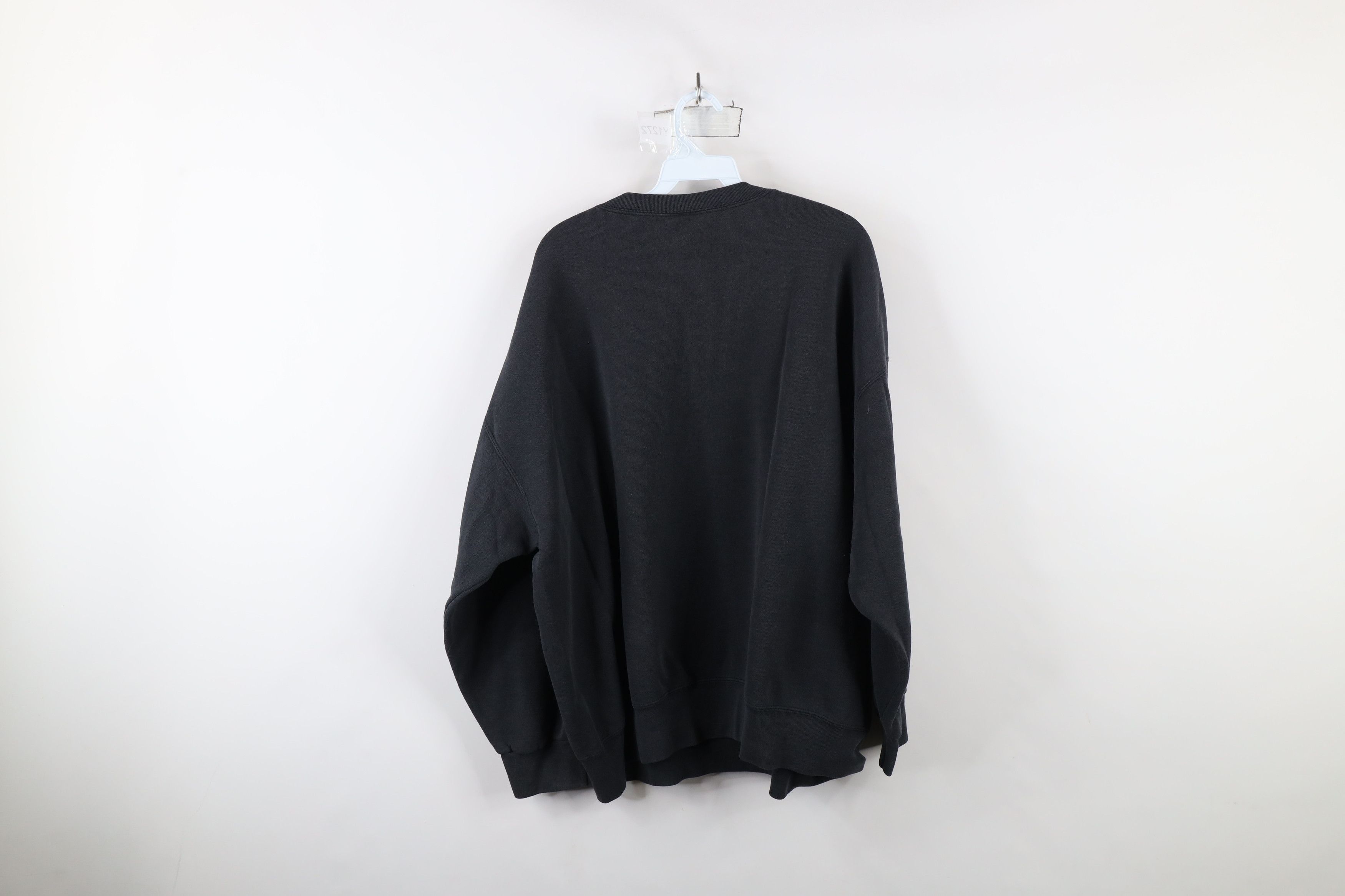 Vintage Vintage 90s USA Olympics Blank Crewneck Sweatshirt Black Size US XXL / EU 58 / 5 - 8 Thumbnail