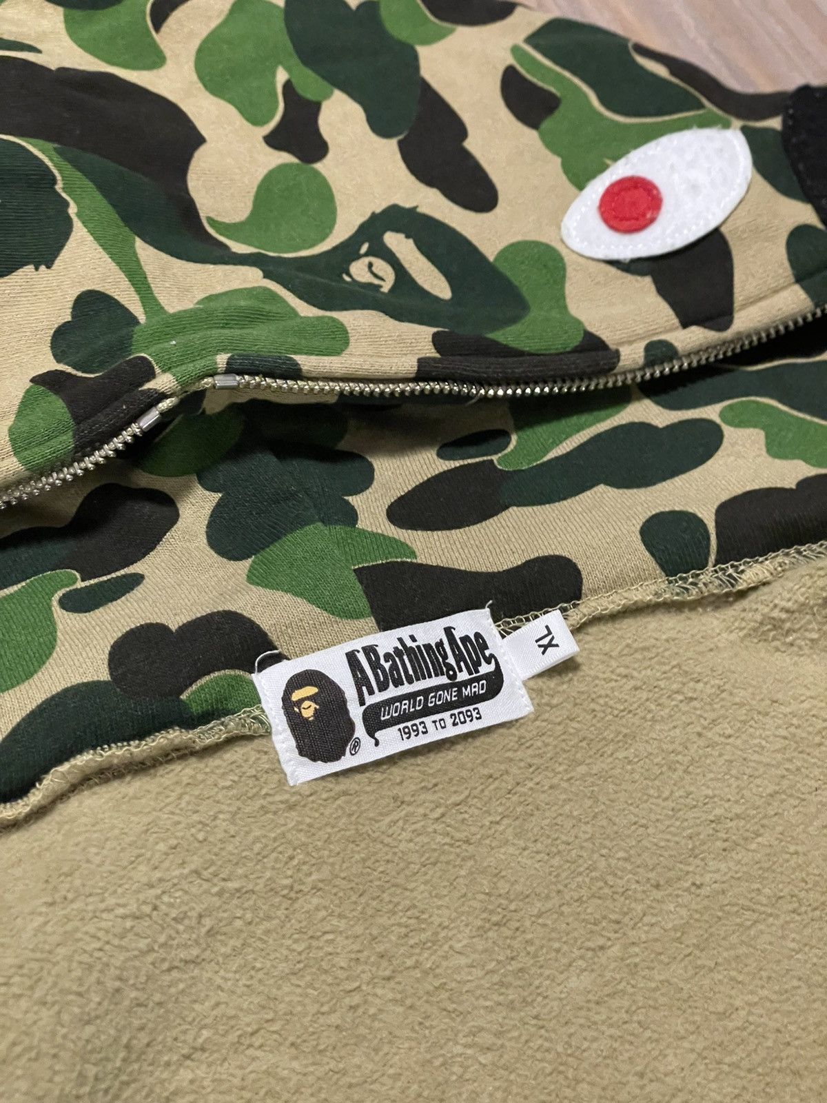 Bape ABC Camo Shark Full Zip Hoodie Size US XL / EU 56 / 4 - 8 Thumbnail