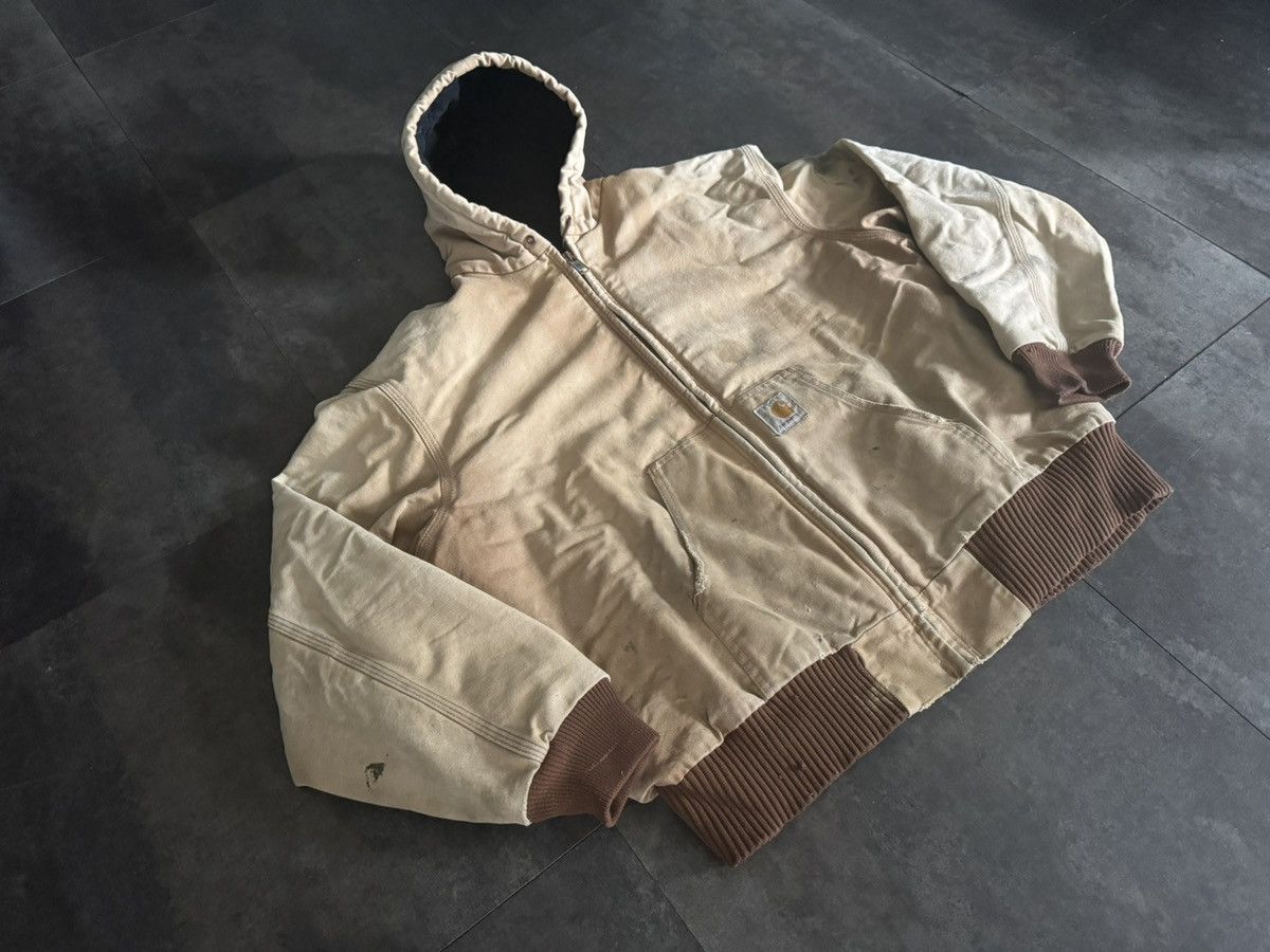 Carhartt USA MADE 2XL Carhartt Tan Active Jacket Detroit J04 BRN Size US XXL / EU 58 / 5 - 4 Thumbnail