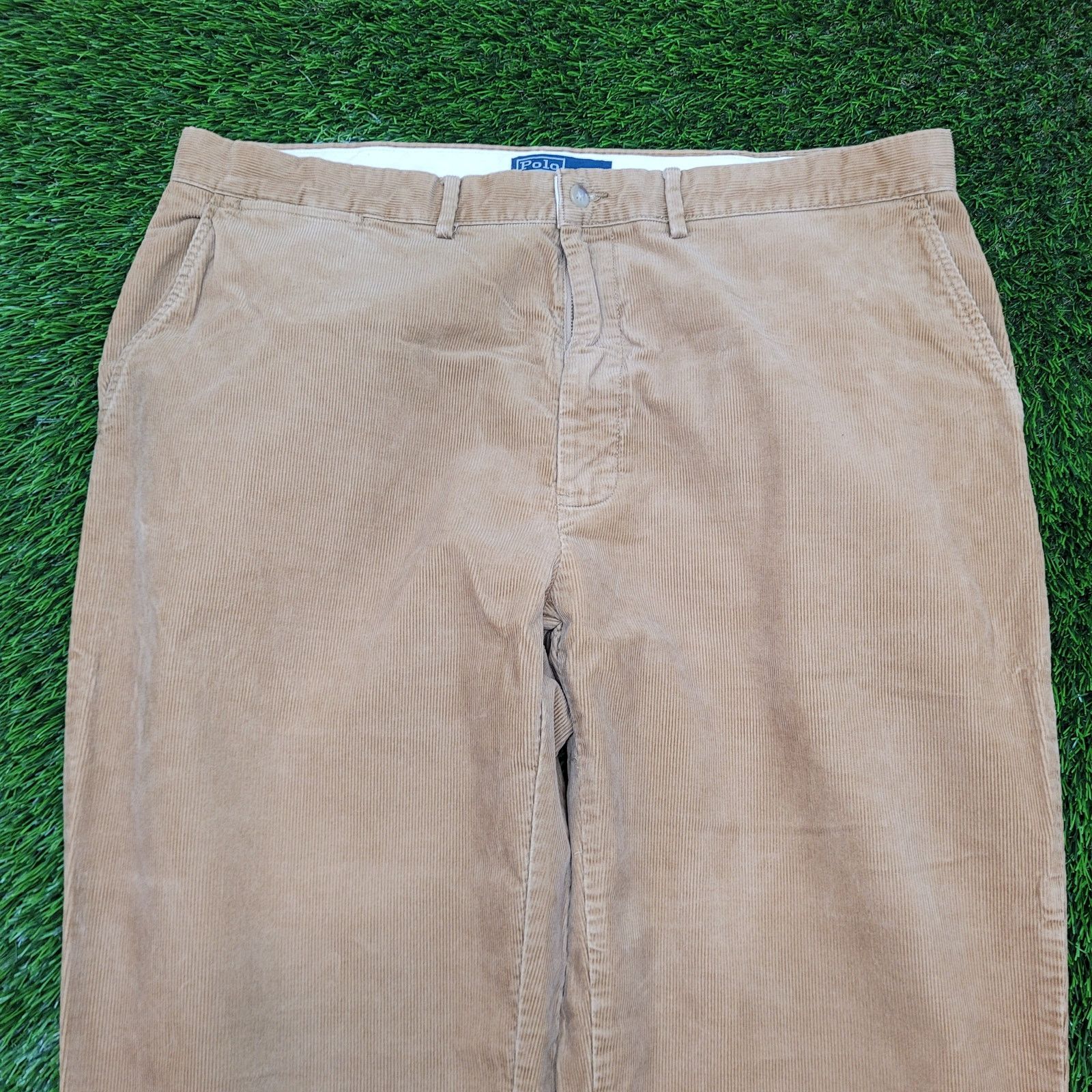 Ralph Lauren VTG 90s Polo Ralph Lauren Corduroy Pants 38x31 Baggy Size US 38 / EU 54 - 2 Thumbnail