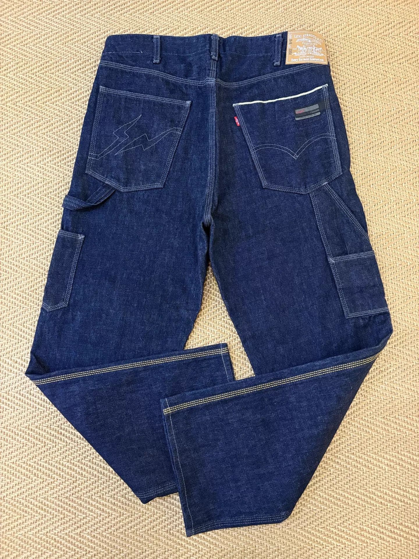 Fragment Design × Levi's Levis Fenom FM505 Turquoise Pack Denim