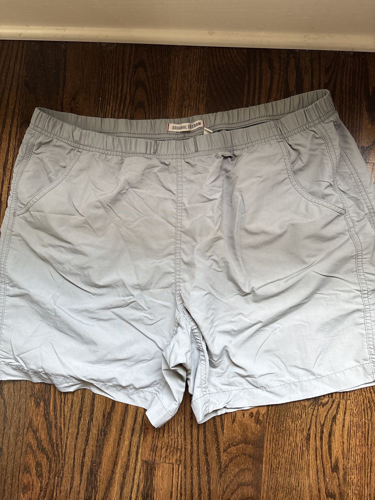 Gramicci Grey Vintage Grammici Climbing Shorts XL Nylon Size US 34 / EU 50 - 1 Thumbnail