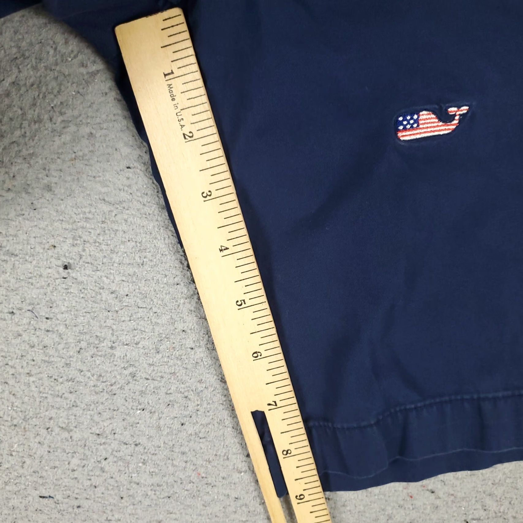 Vineyard Vines VINTAGE Vineyard Vines Shorts Mens Size 32 Blue Cotton Casual Flat Front Chino Preppy Size US 32 / EU 48 - 6 Thumbnail