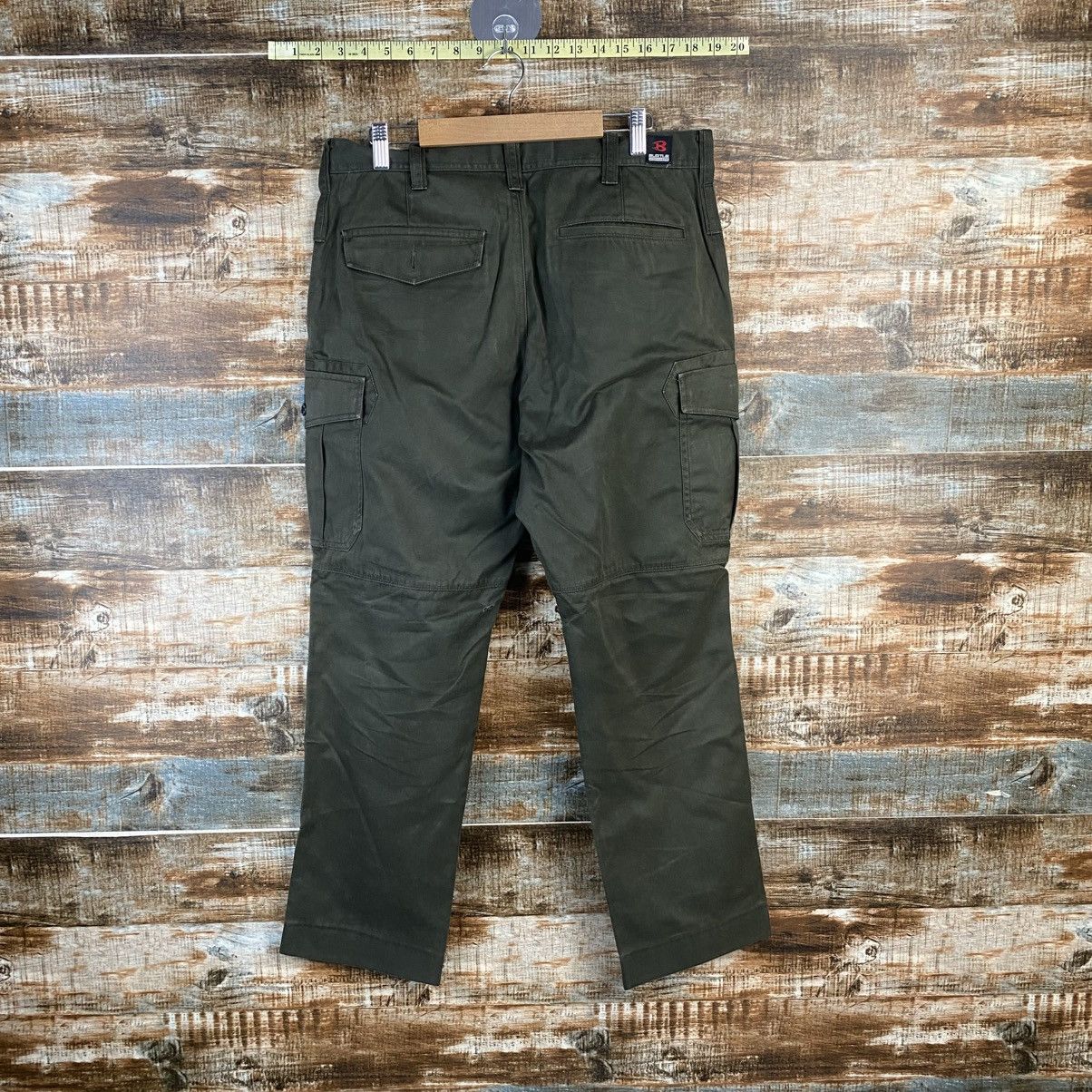Japanese Brand DL Burtle Green Cargo Multipocket Pants #C989 Size US 33 - 15 Thumbnail